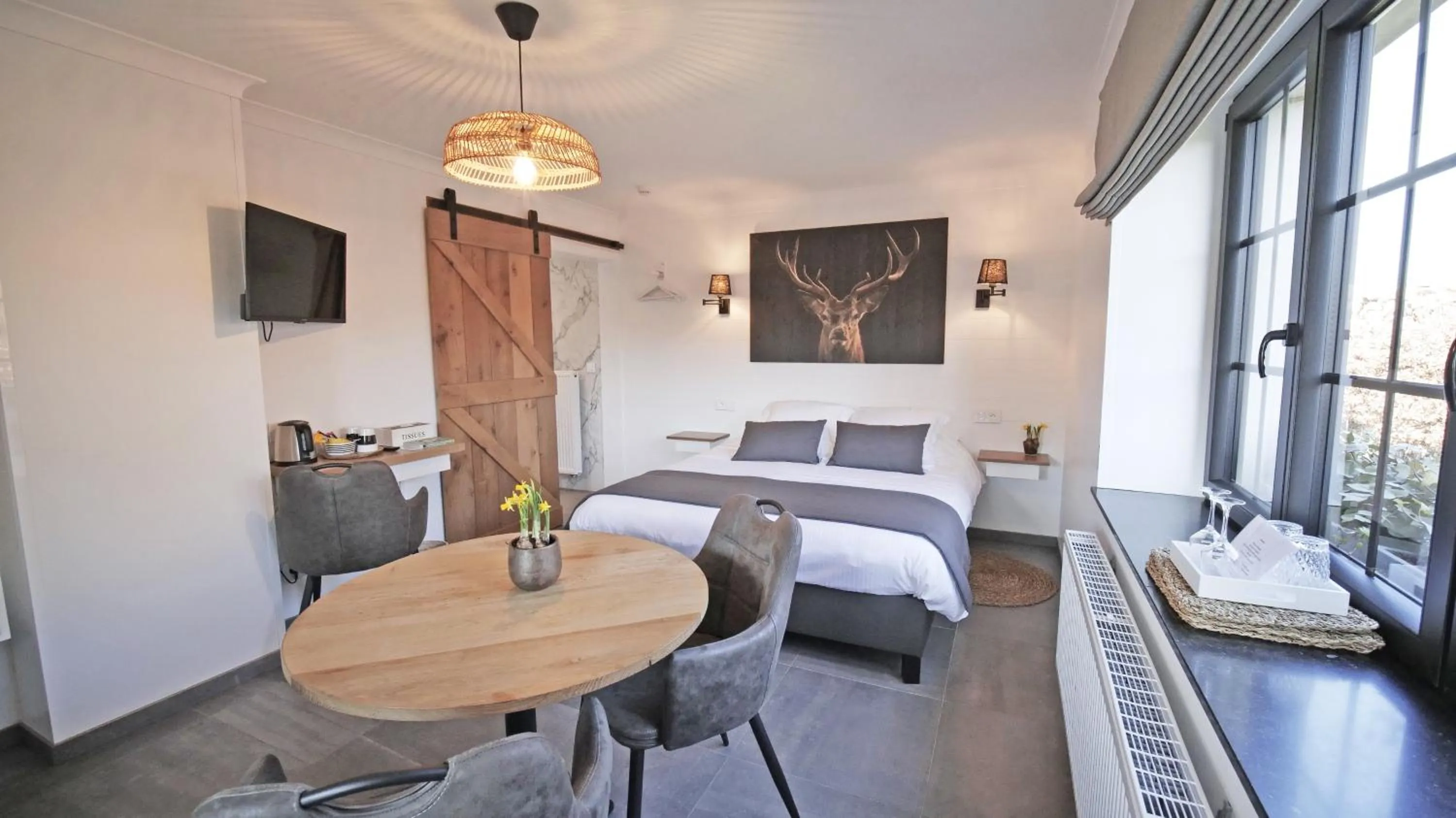 Bed in Auberge la Hutte Lurette