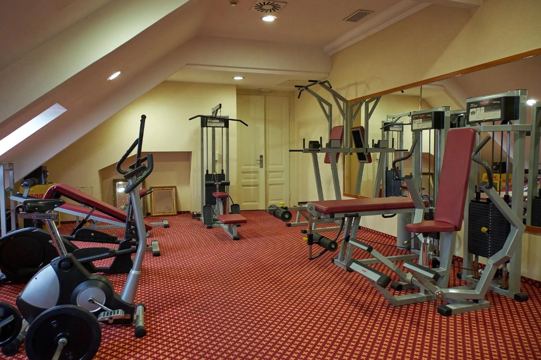 Fitness centre/facilities in Hotel Waldinger