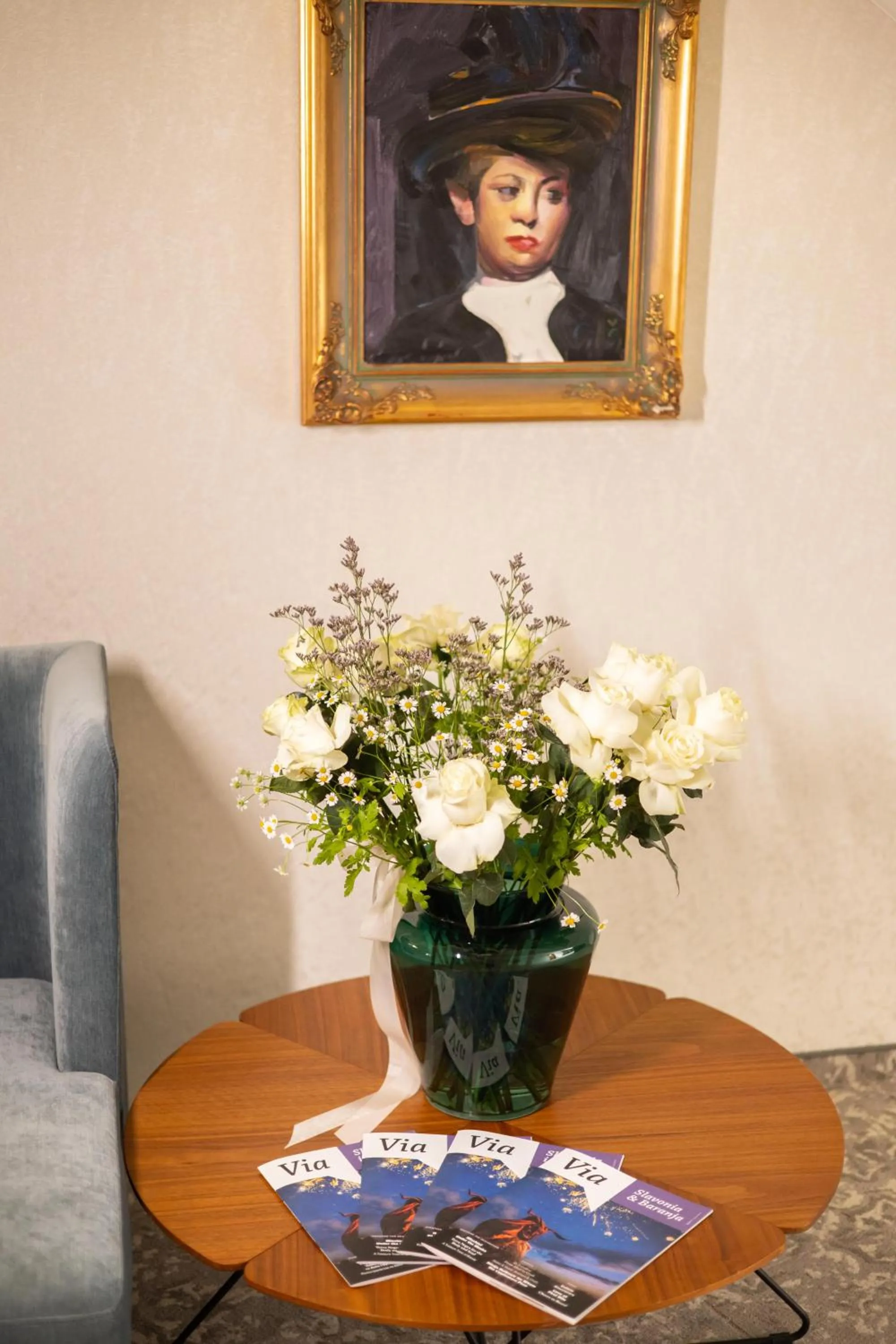 Decorative detail in Hotel Waldinger