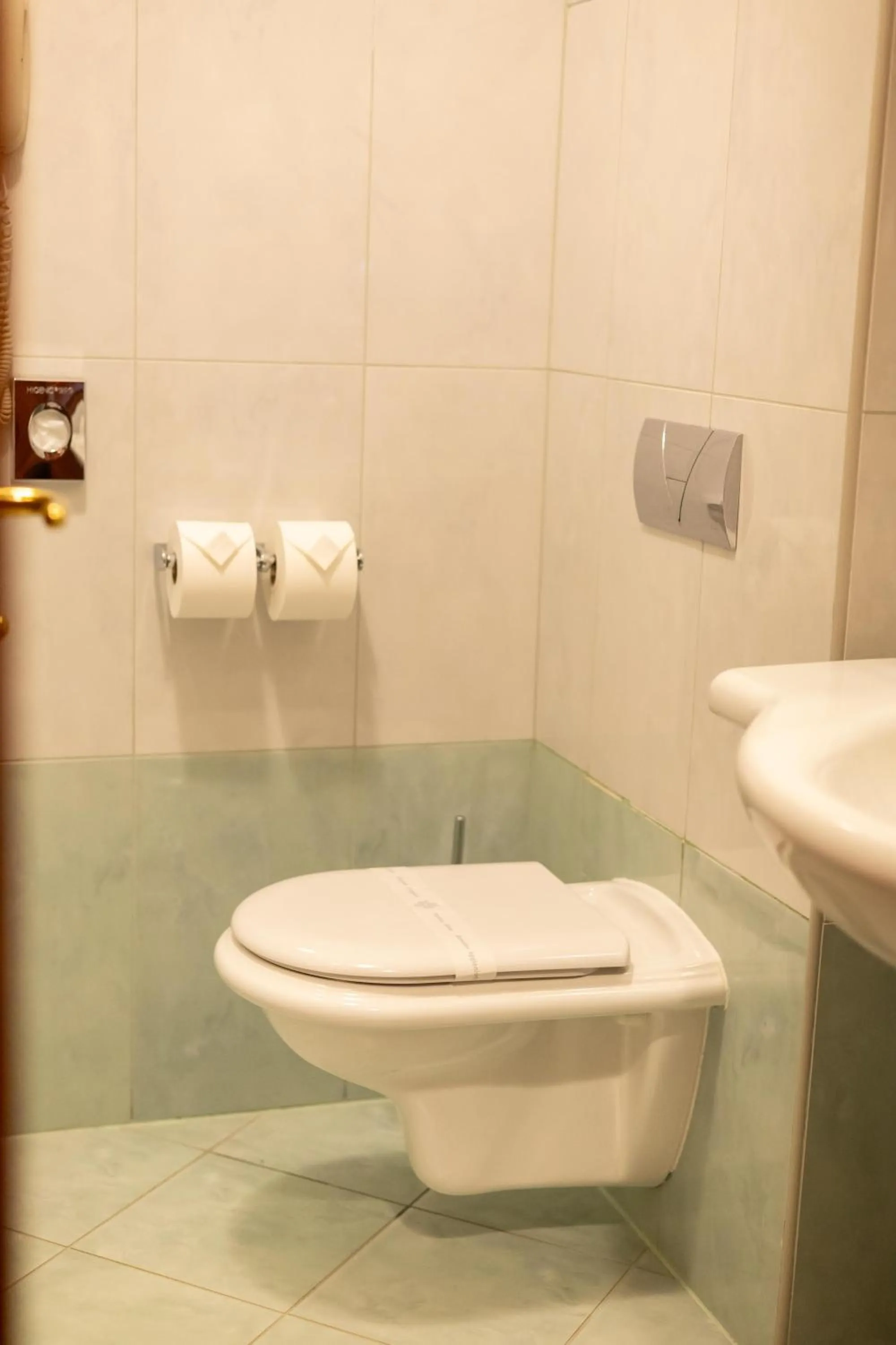 Toilet in Hotel Waldinger