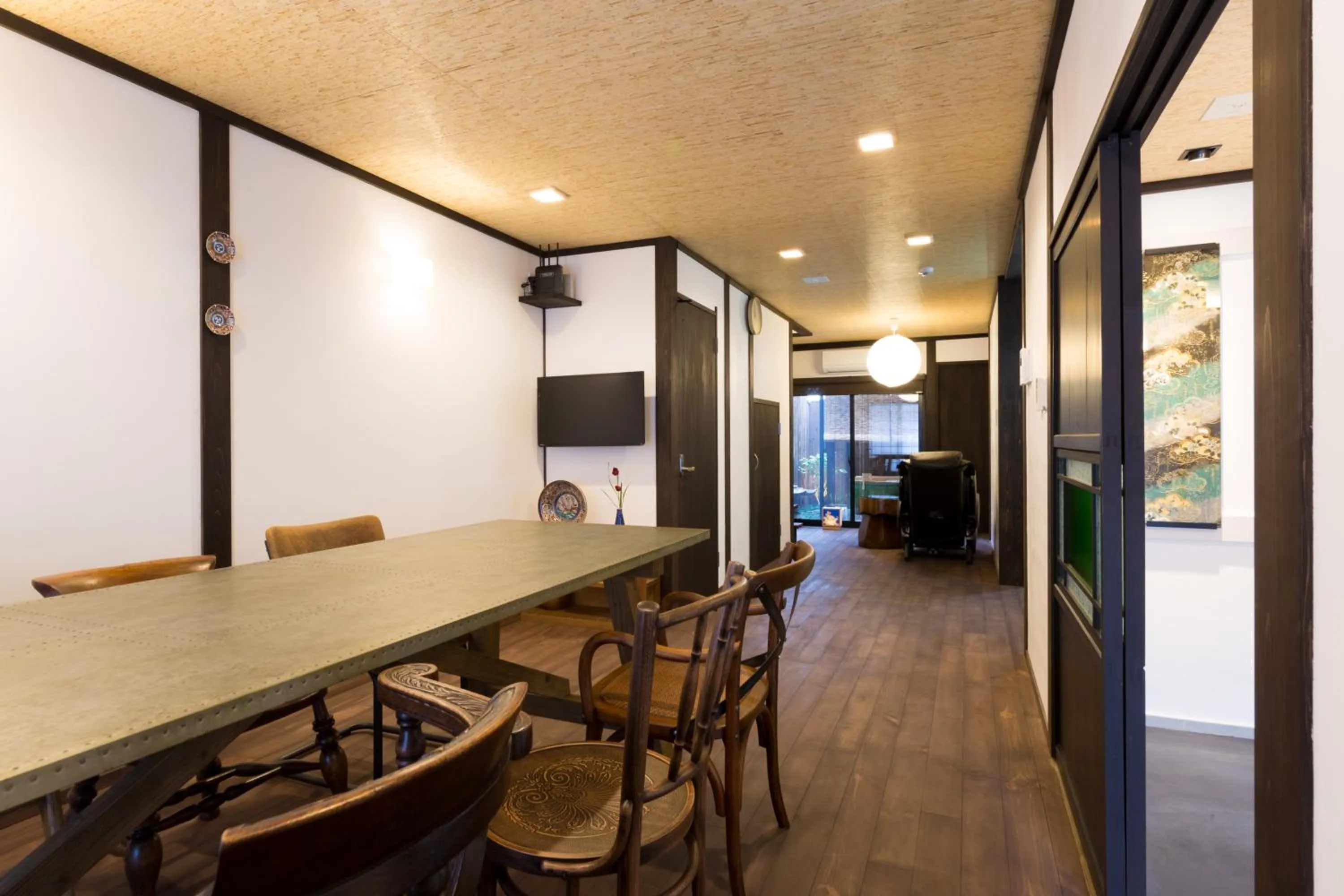 Living room in Kyotoya Tsuki no Yu Bettei