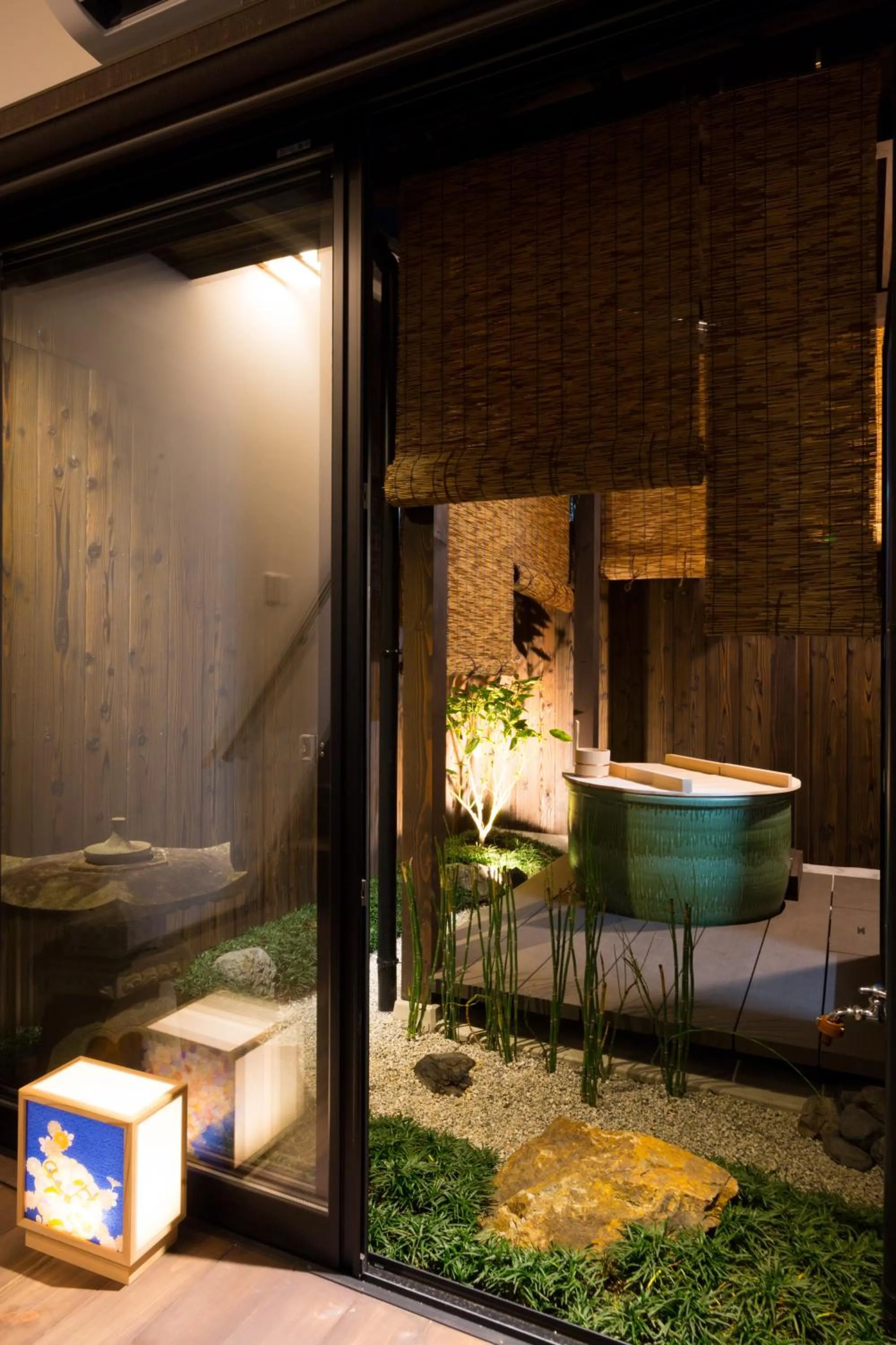 Open Air Bath in Kyotoya Tsuki no Yu Bettei