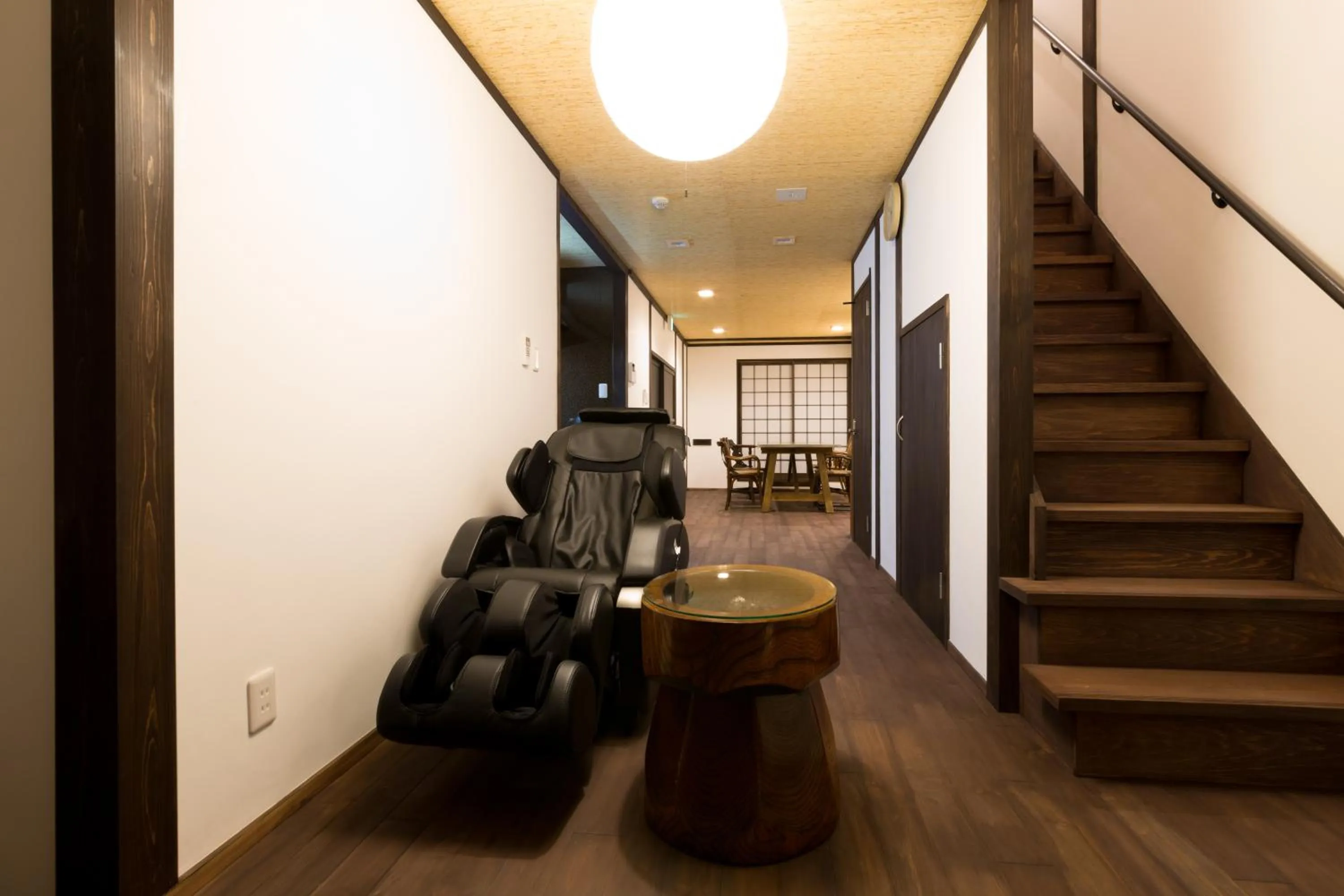 Dining area in Kyotoya Tsuki no Yu Bettei