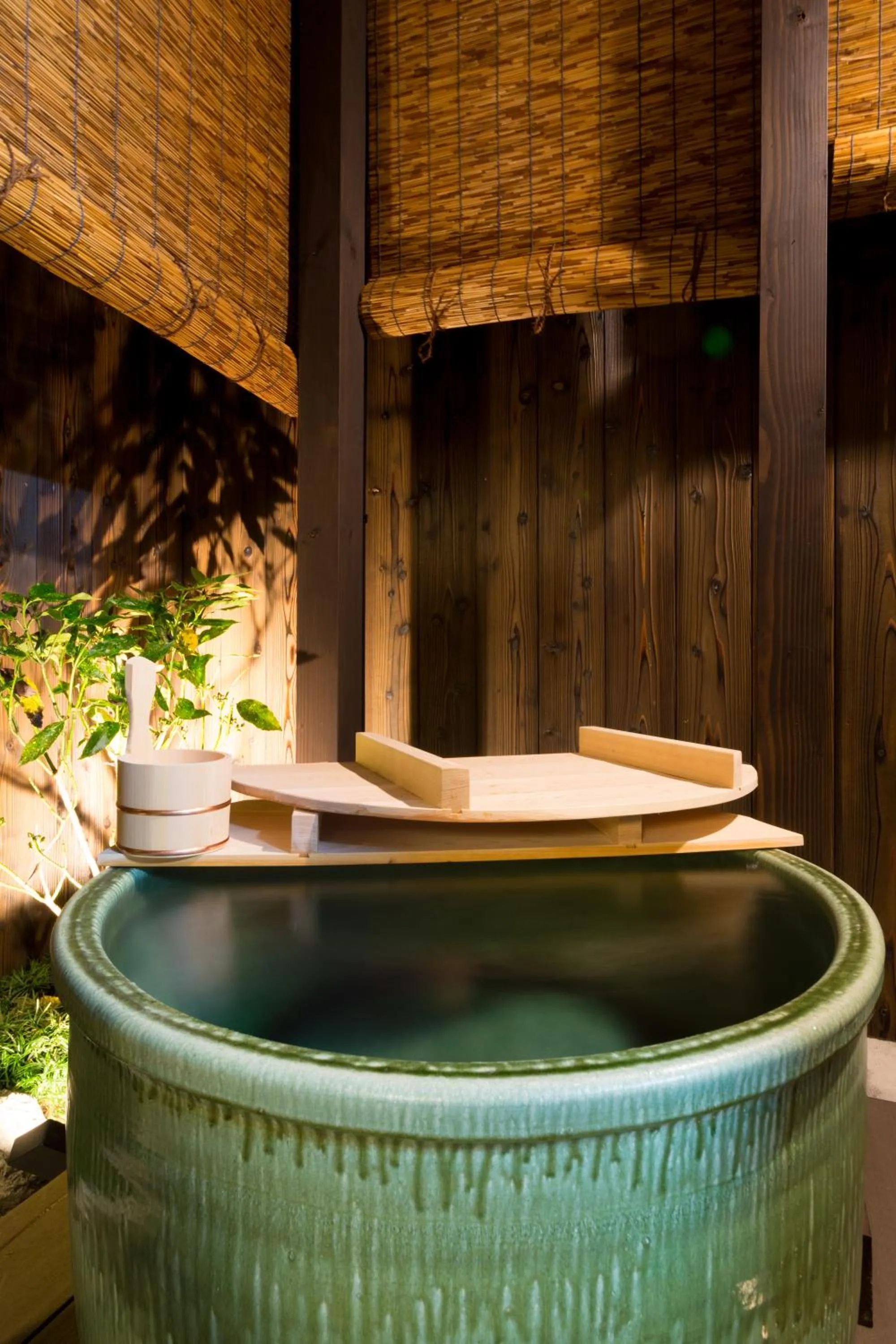 Bathroom in Kyotoya Tsuki no Yu Bettei