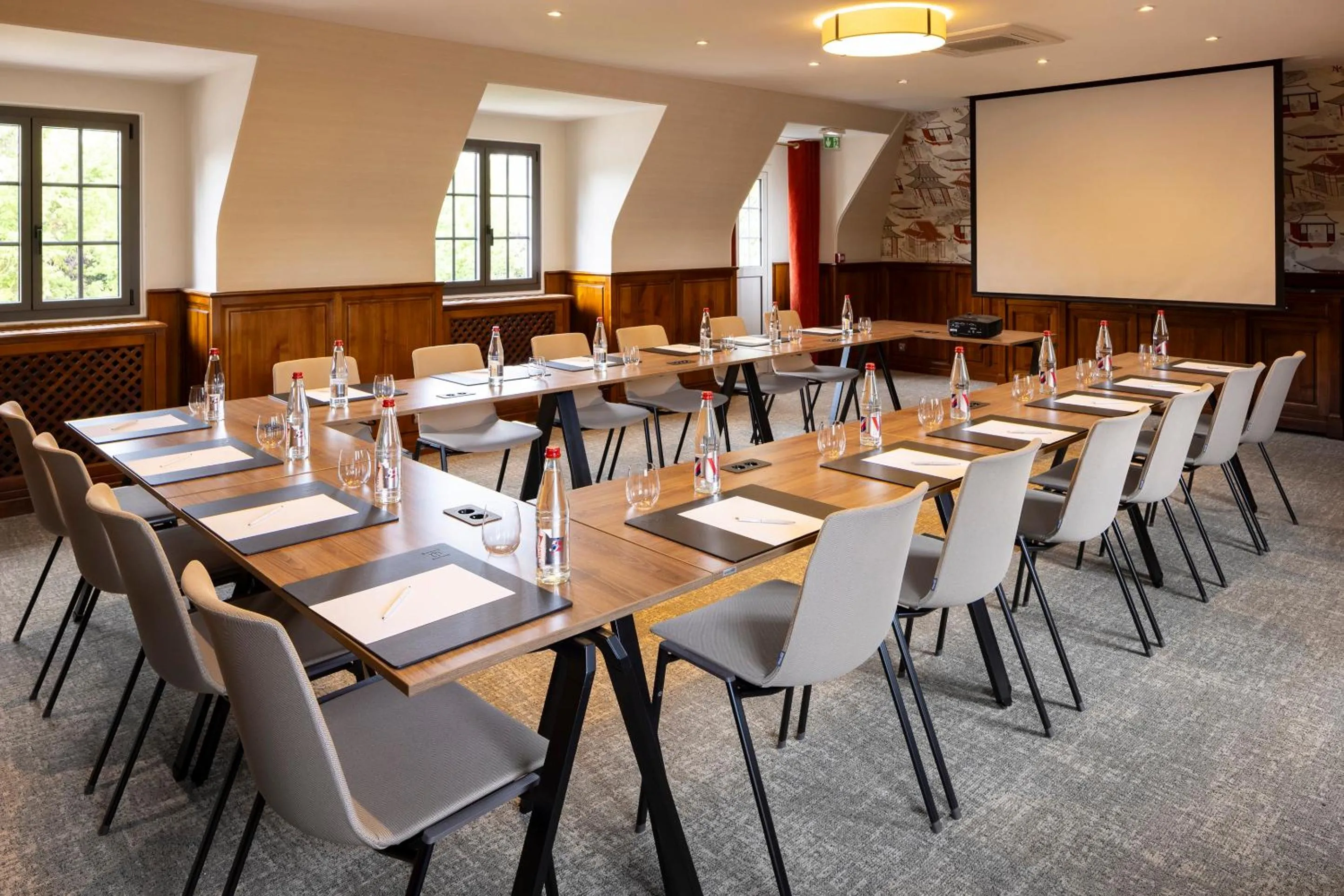 Meeting/conference room in Briqueterie Champagne, A Beauvallon Hotel & Spa