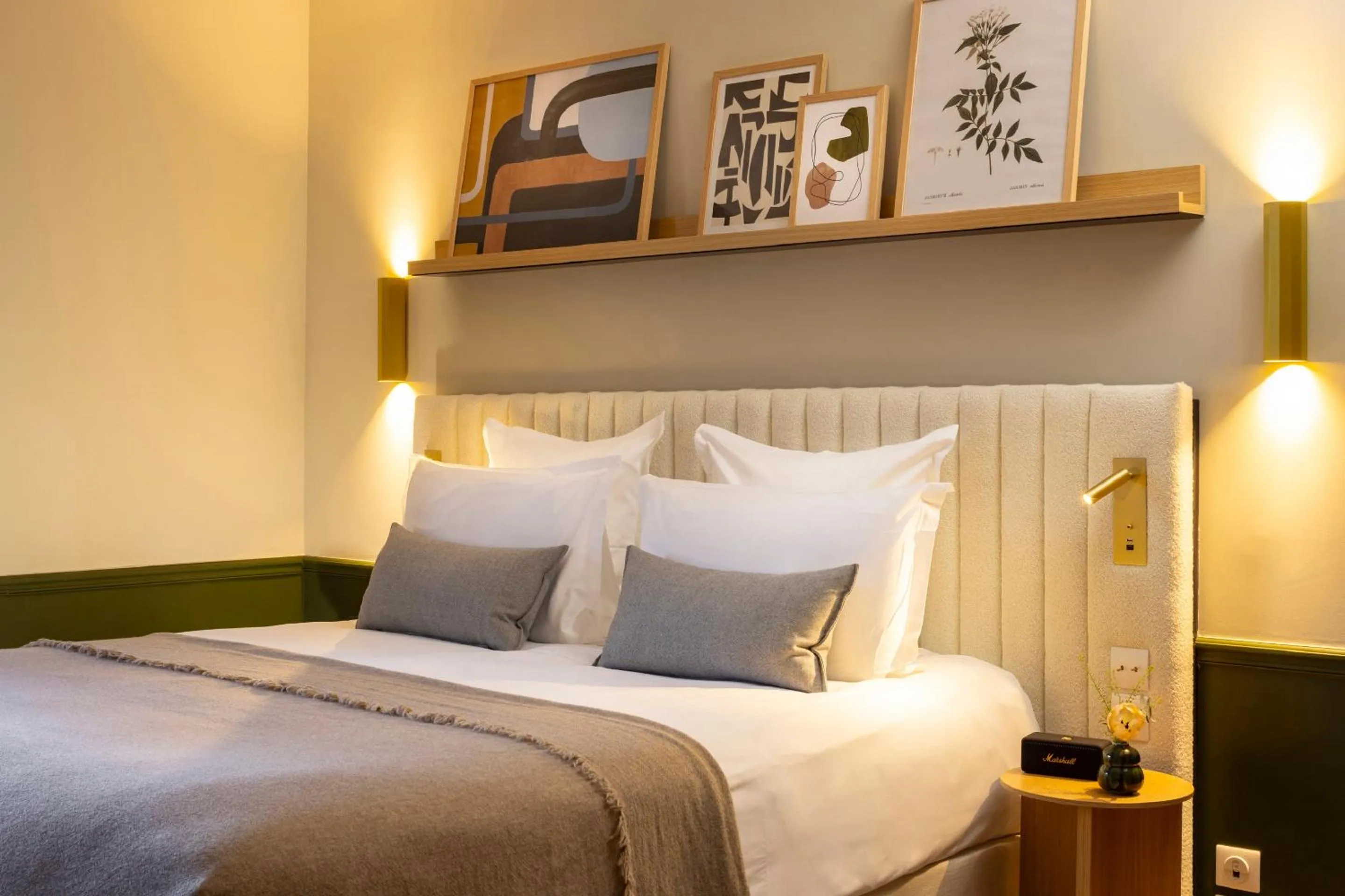 Bed in Briqueterie Champagne, A Beauvallon Hotel & Spa