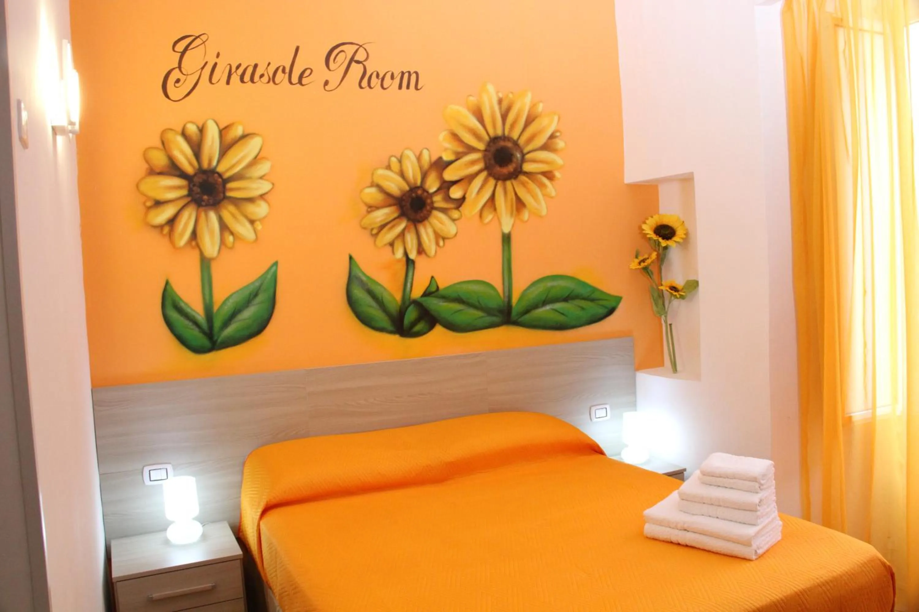 Balcony/Terrace, Bed in B&B Flower's House