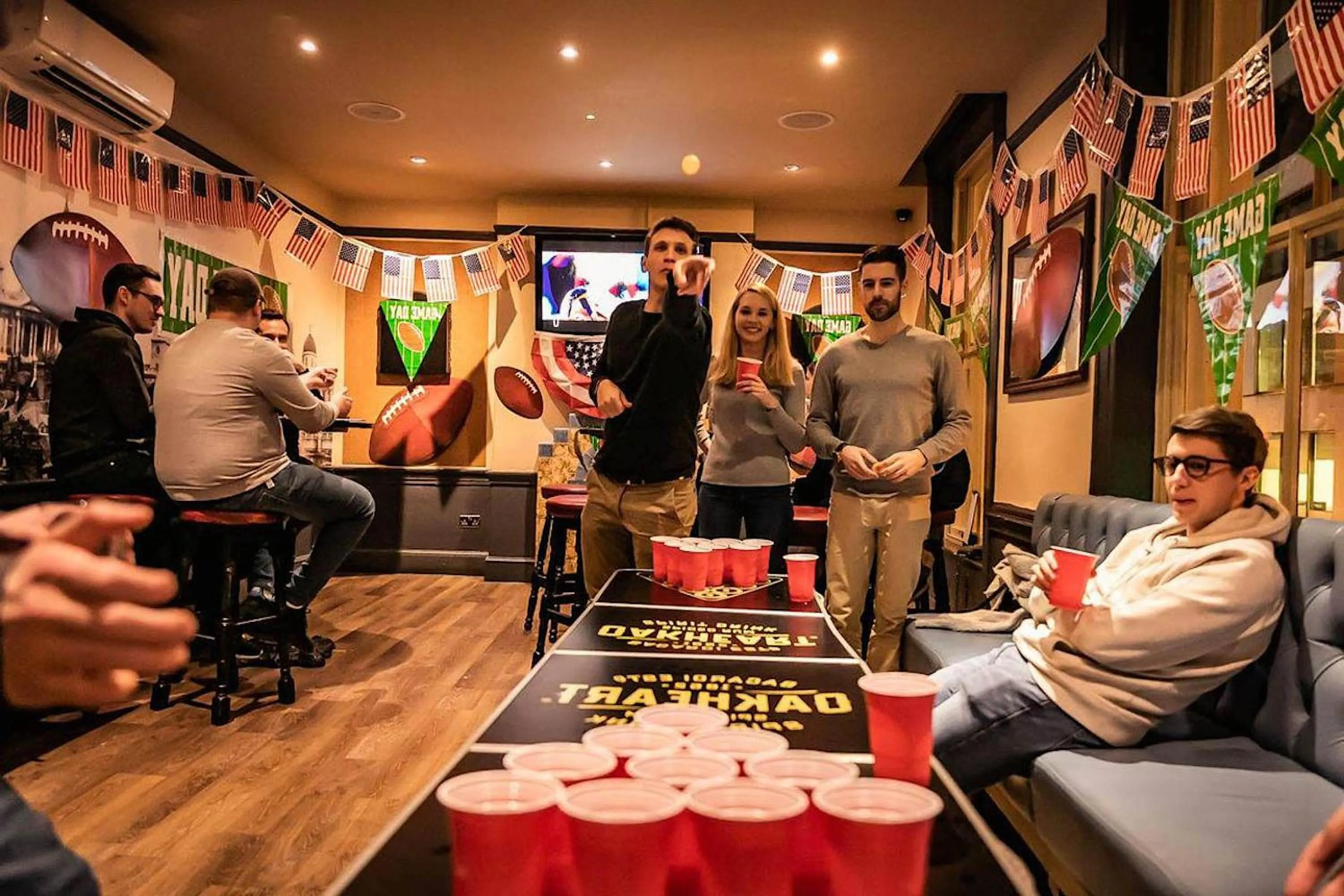 Evening entertainment in St Christopher's Inn Liverpool Street