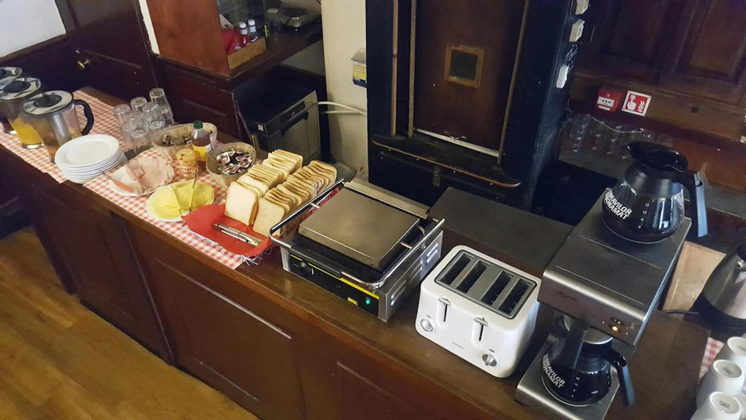 Food and drinks in St Christopher's Inn Liverpool Street