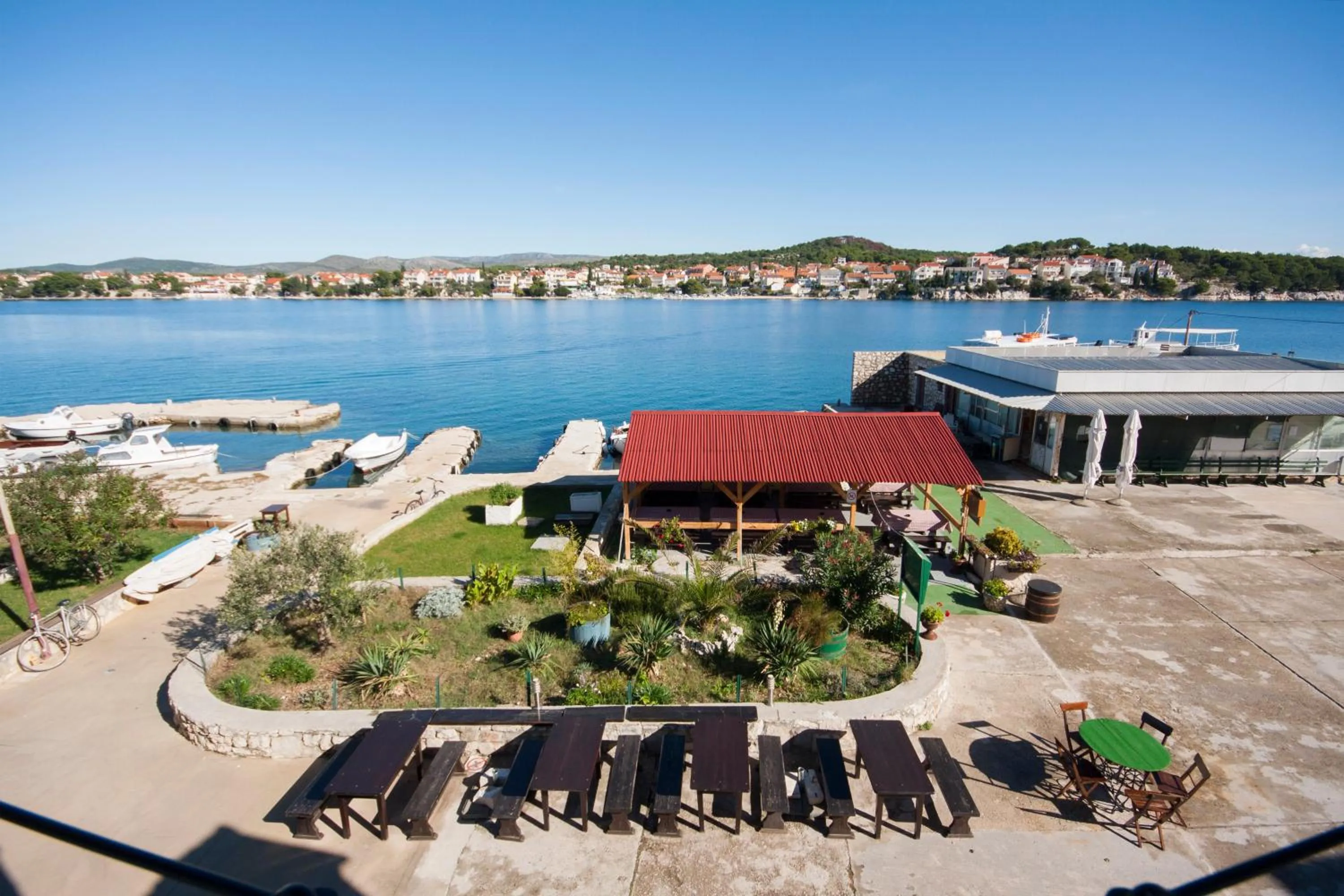 Bird's eye view in Apartments Dalmata