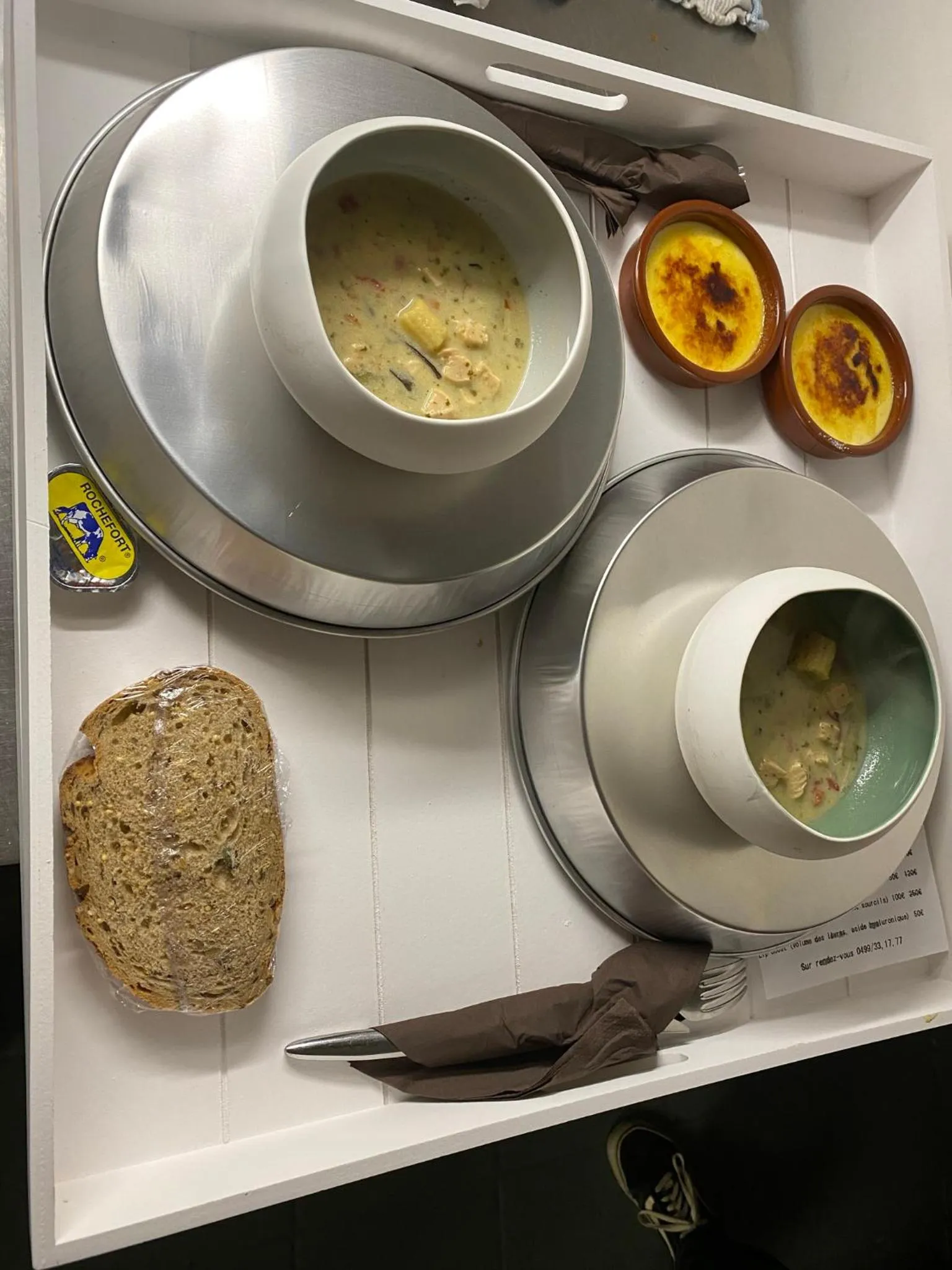 Meals in Auberge Le Relais