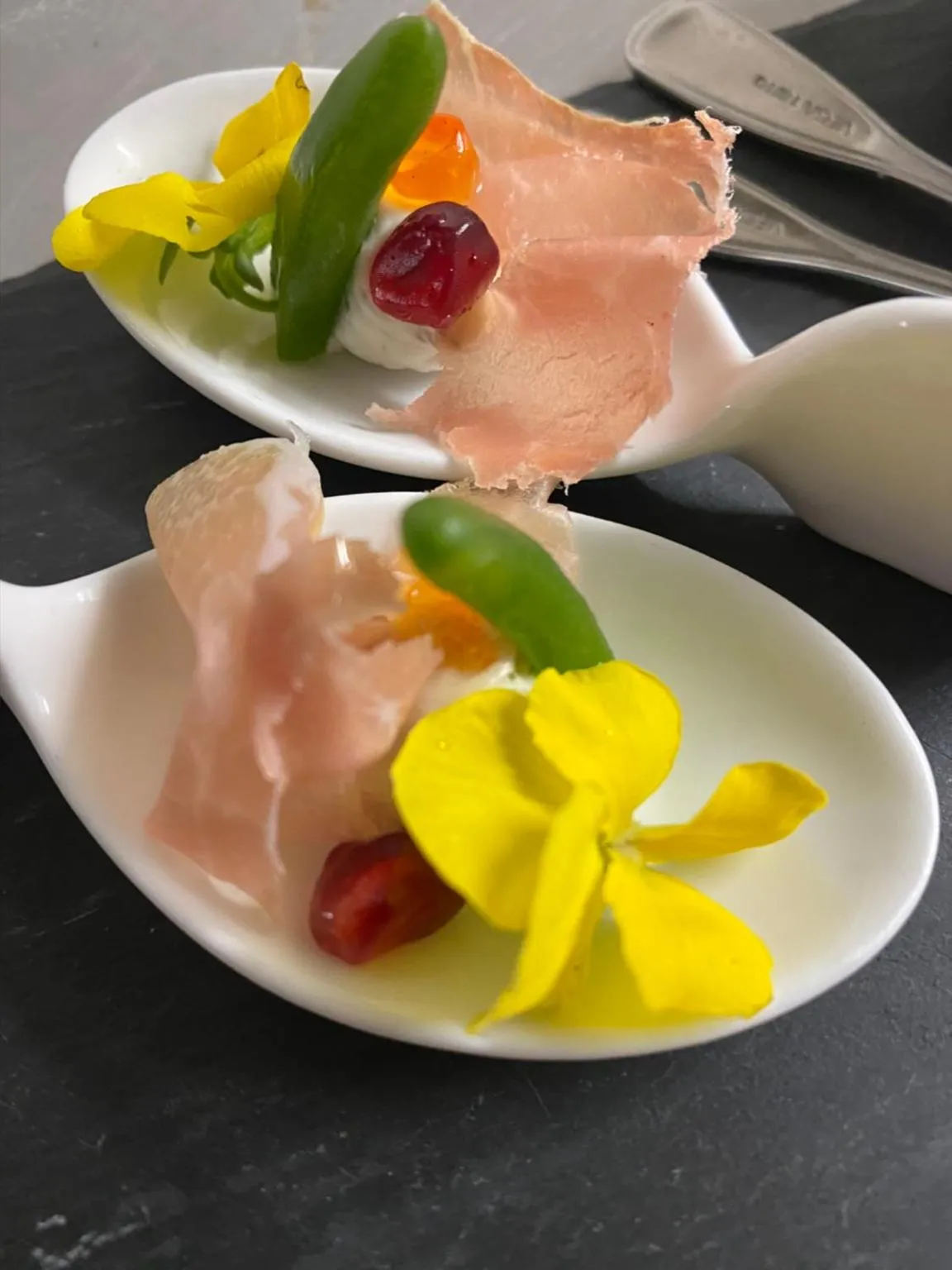 Food close-up in Auberge Le Relais