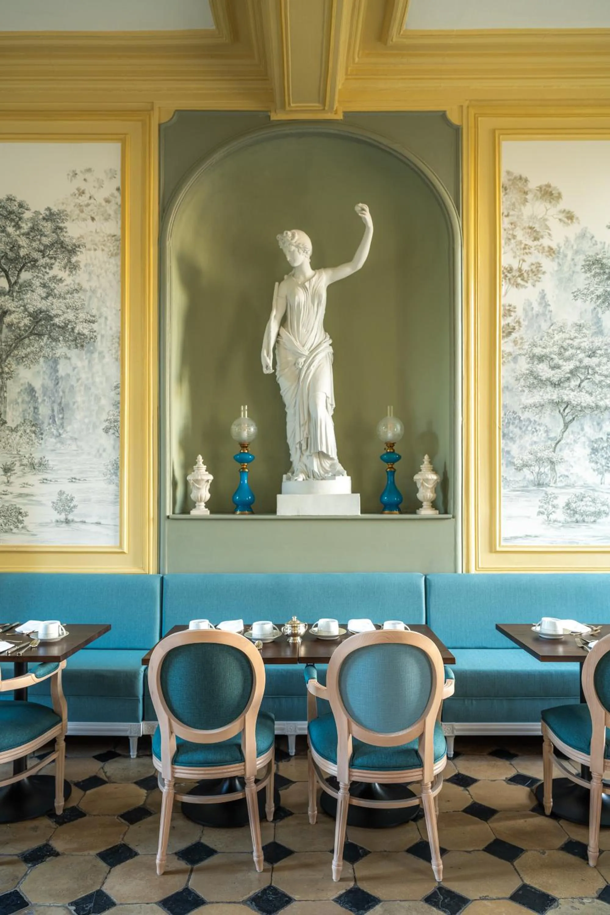 Decorative detail in Le Château d'Etoges - Champagne