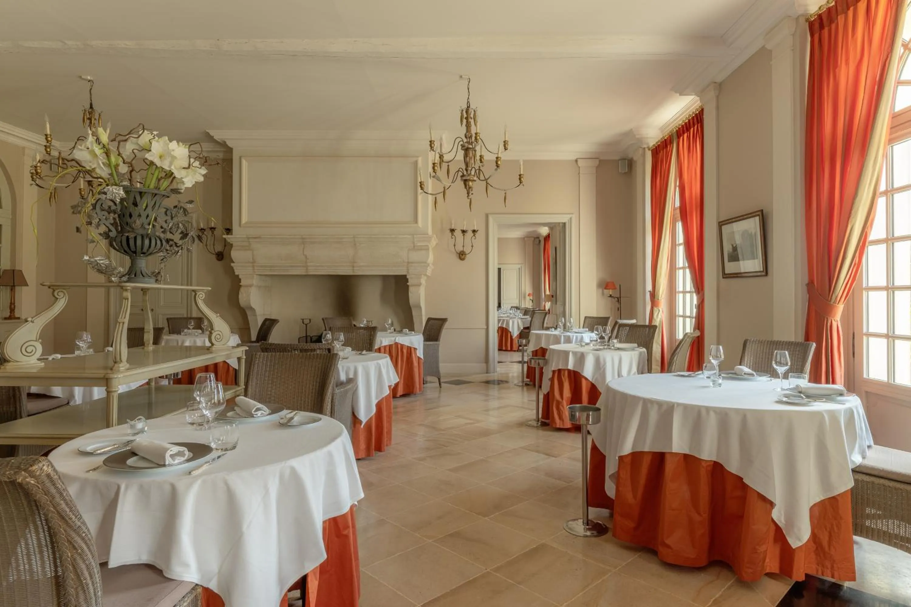 Restaurant/places to eat in Le Château d'Etoges - Champagne