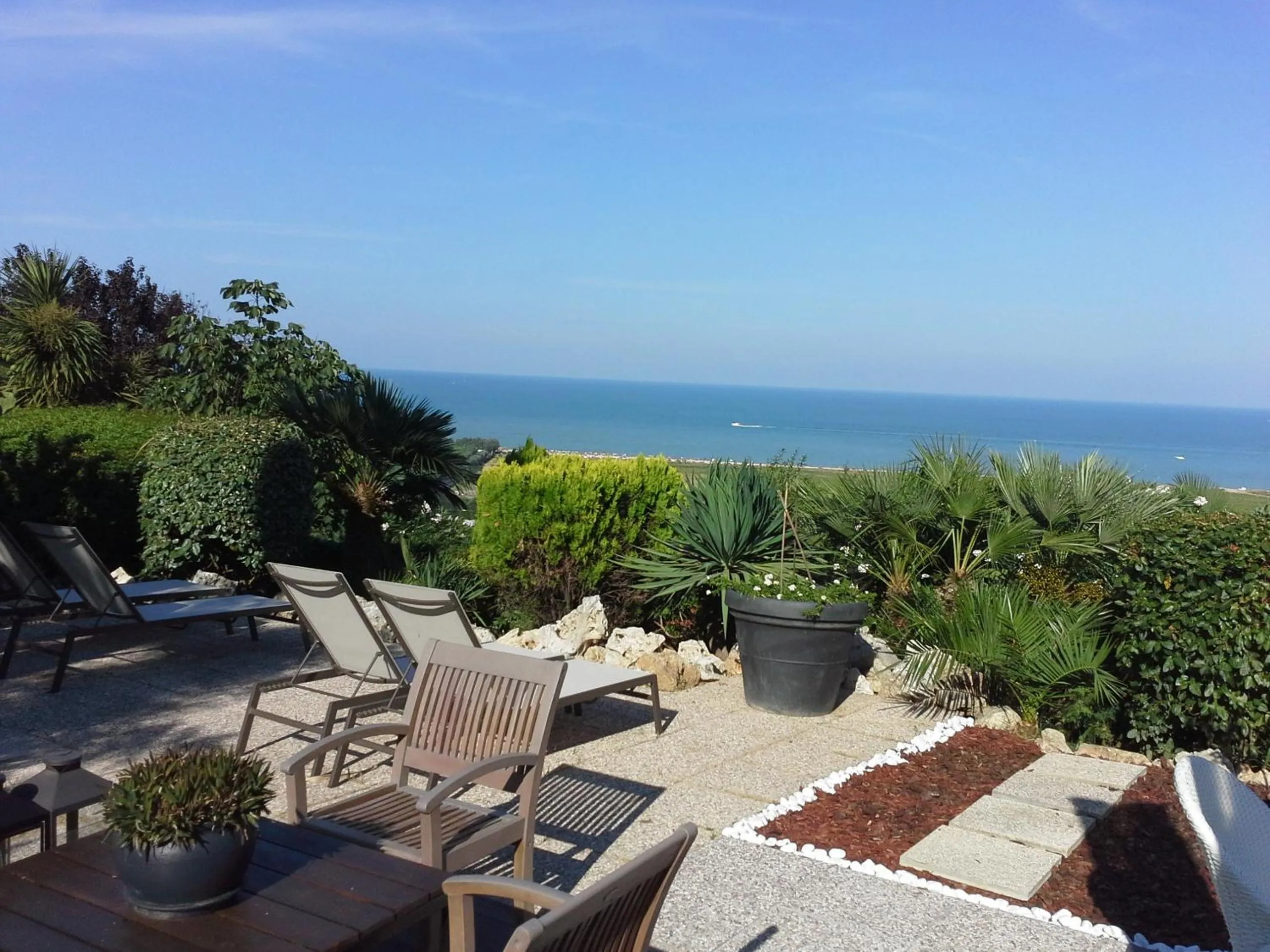 Patio in B&B La Casa di Era