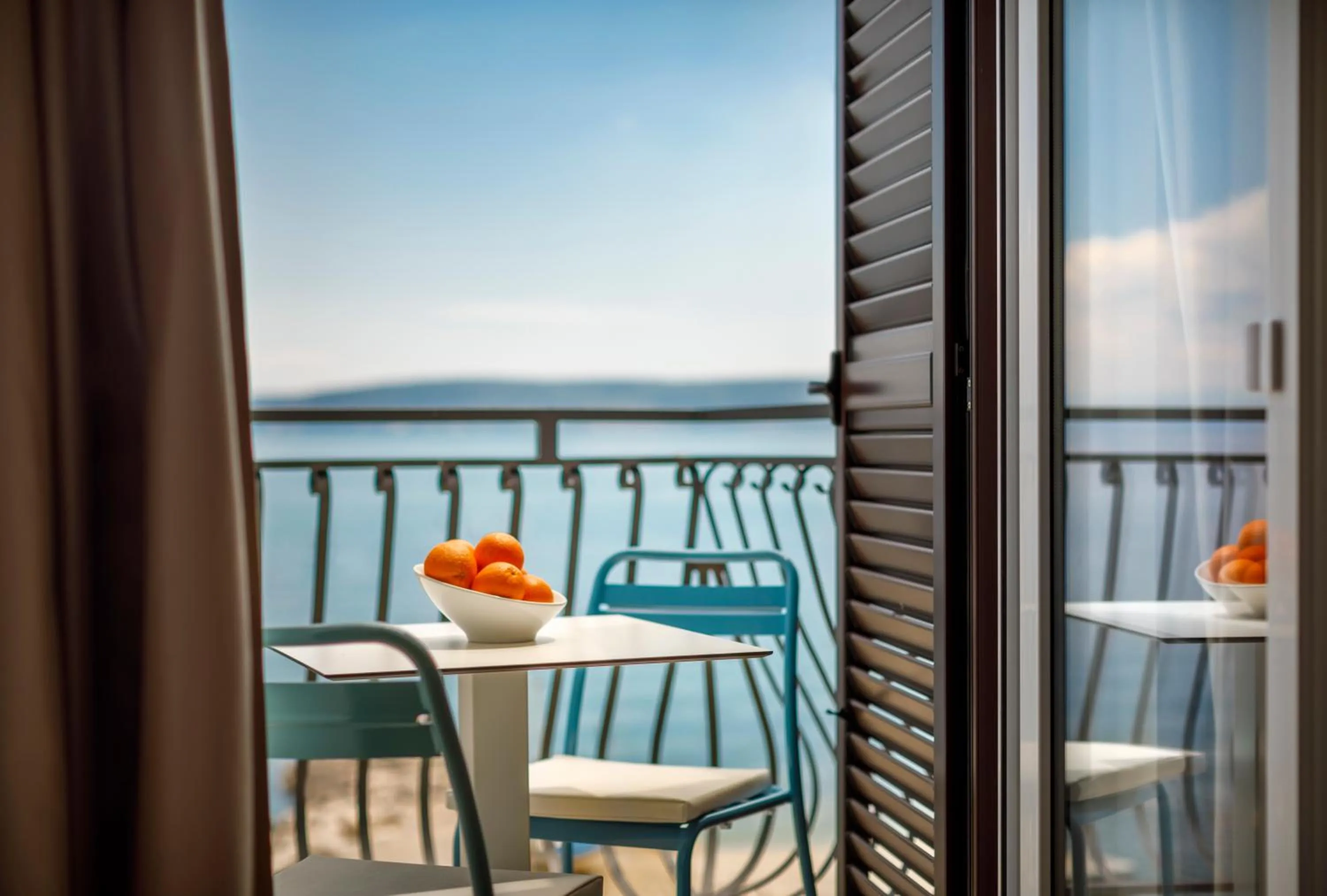 Balcony/Terrace in Hotel Mediteran - Liburnia