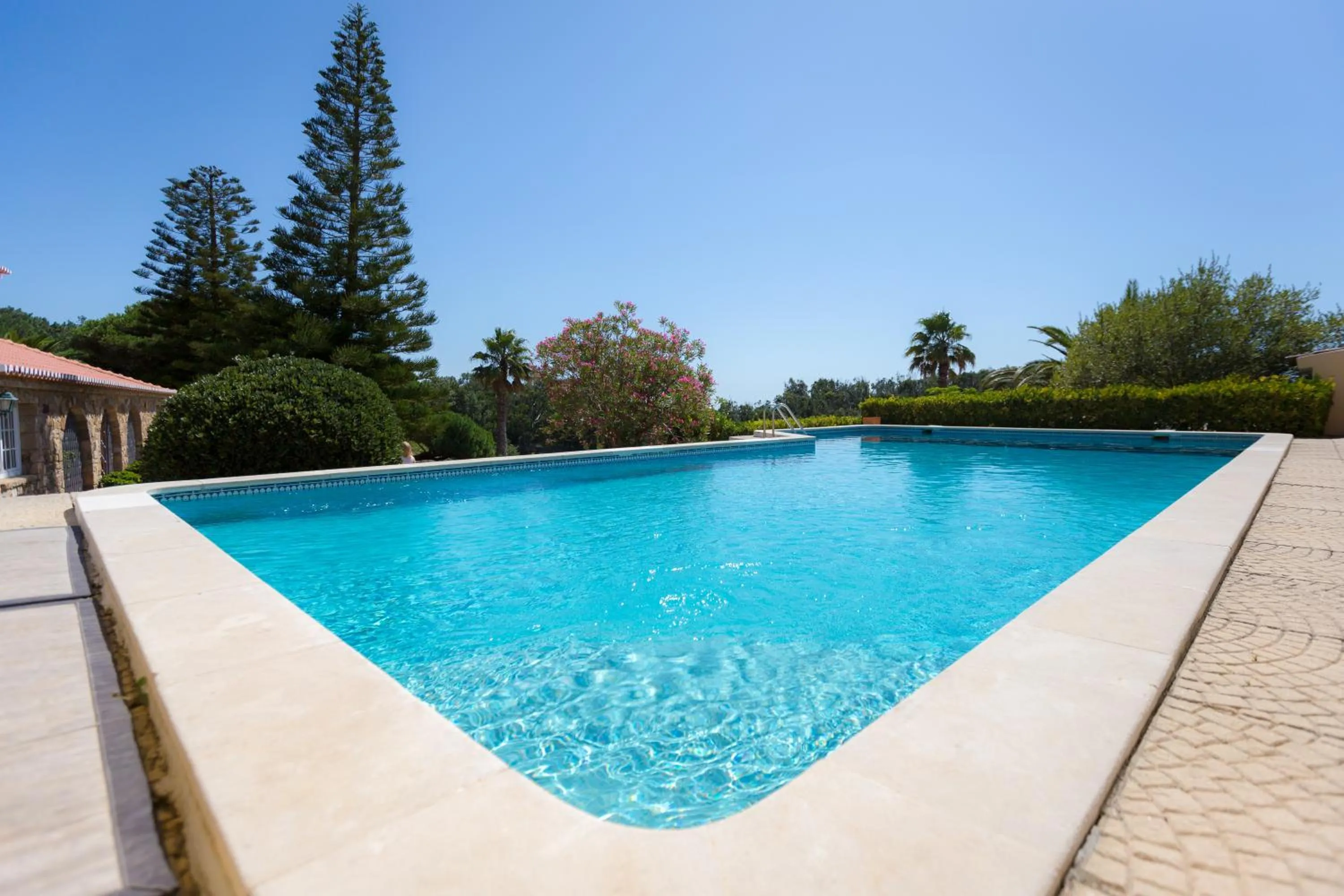 Pool view in Quinta do Cabo Guesthouse