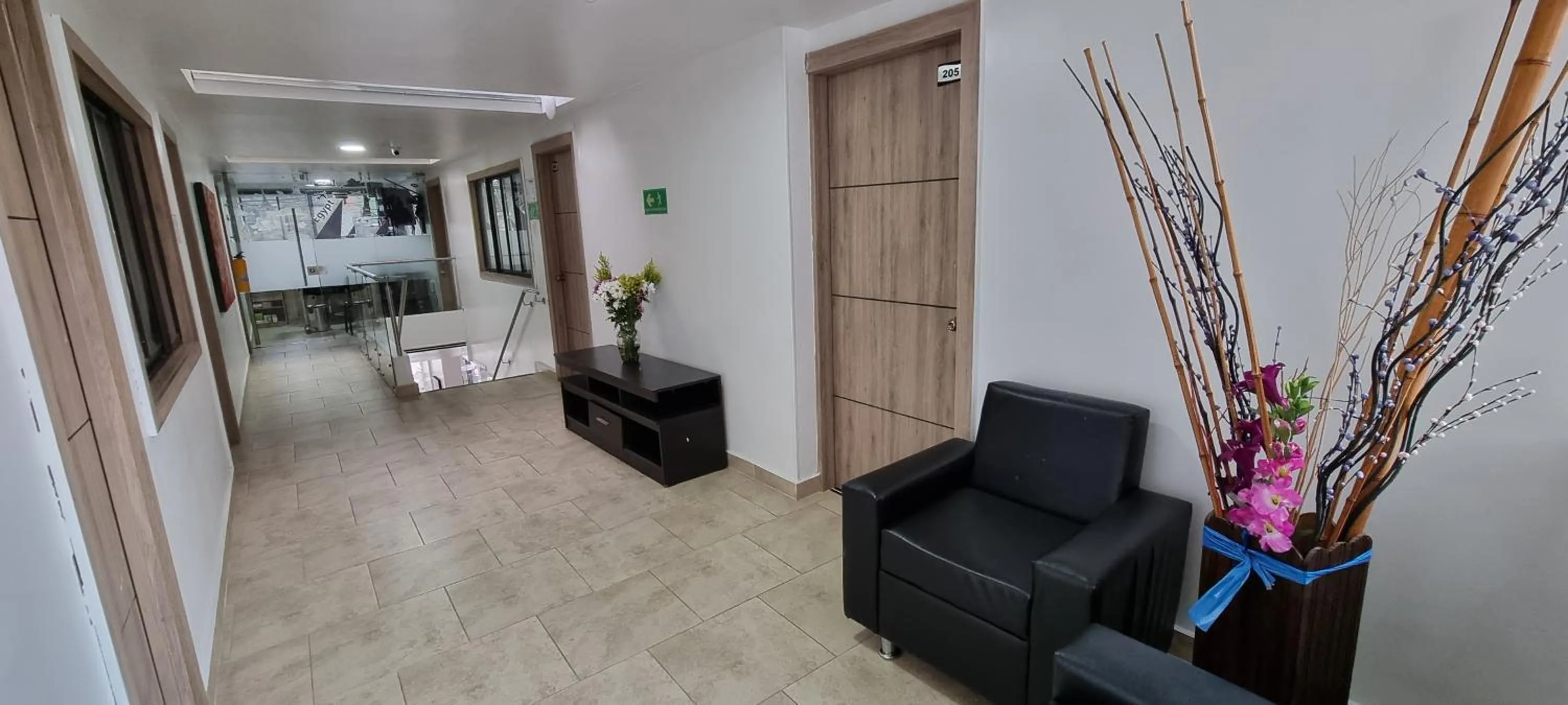 Living room in Blue House Corferias