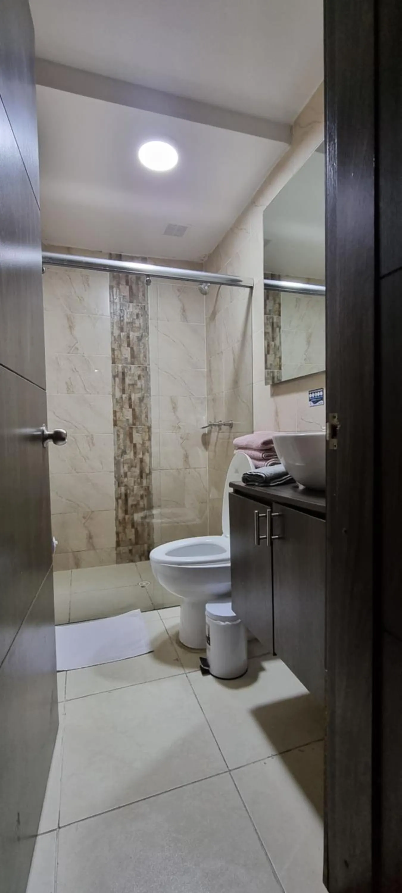 Bathroom in Blue House Corferias