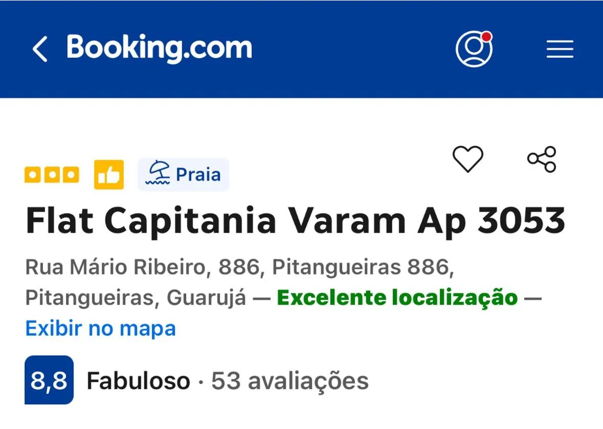 Flat Capitania Varam Ap 3053