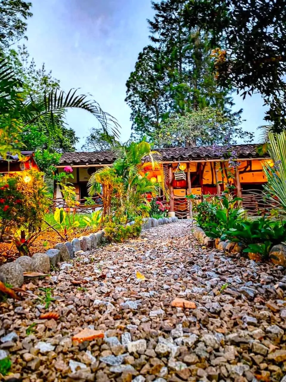 Garden in Hotel La Casa de Francois
