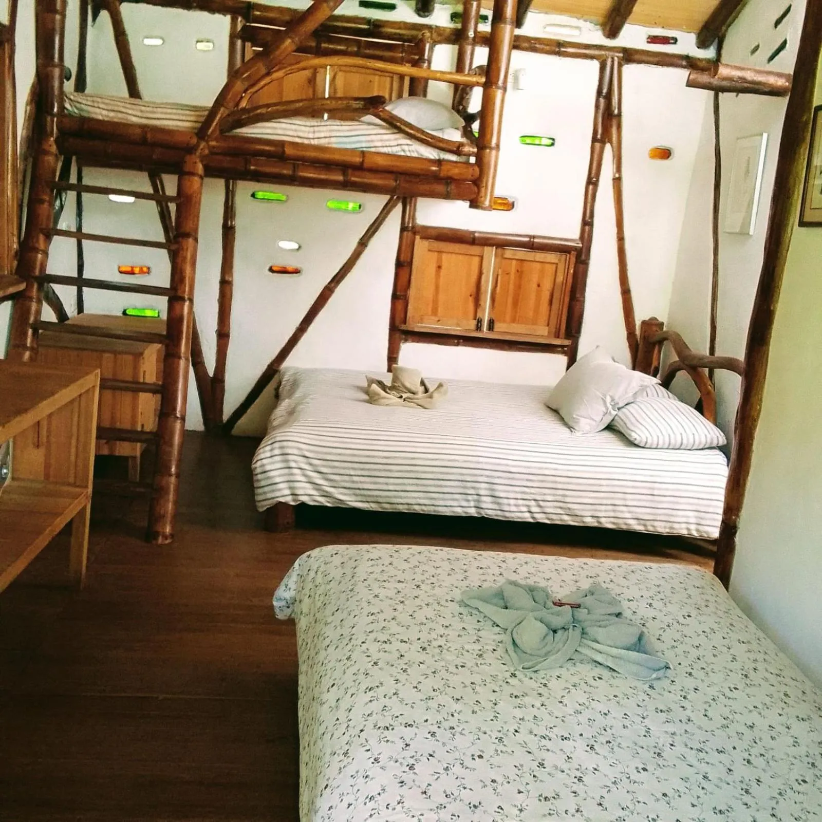 Bed in Hotel La Casa de Francois