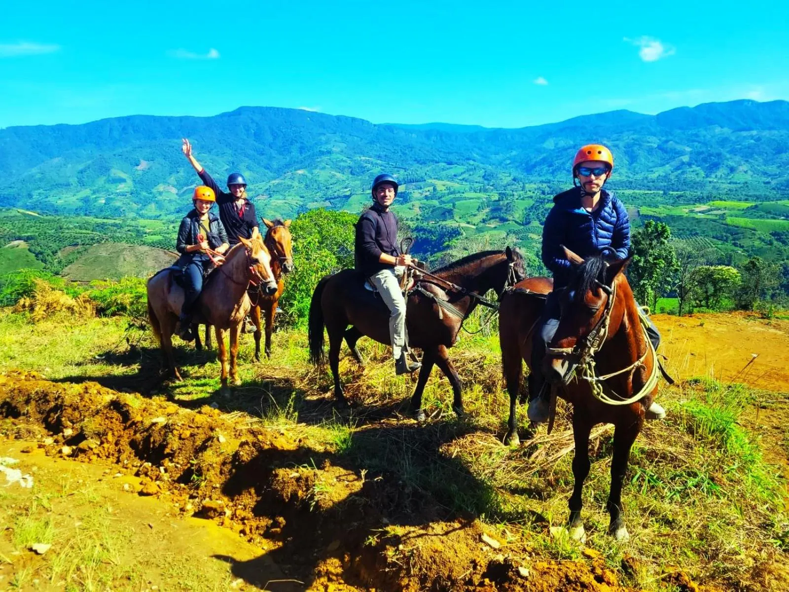 Horse-riding in Hotel La Casa de Francois
