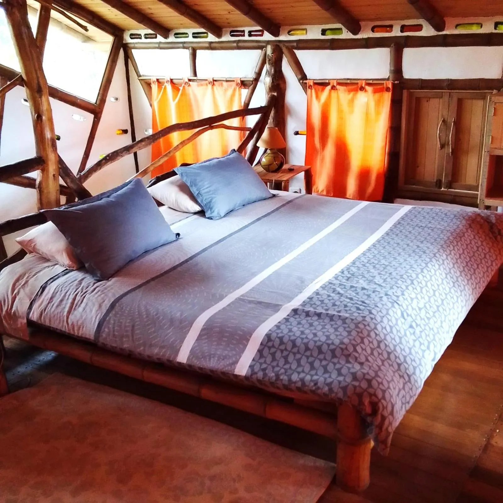 Bed in Hotel La Casa de Francois