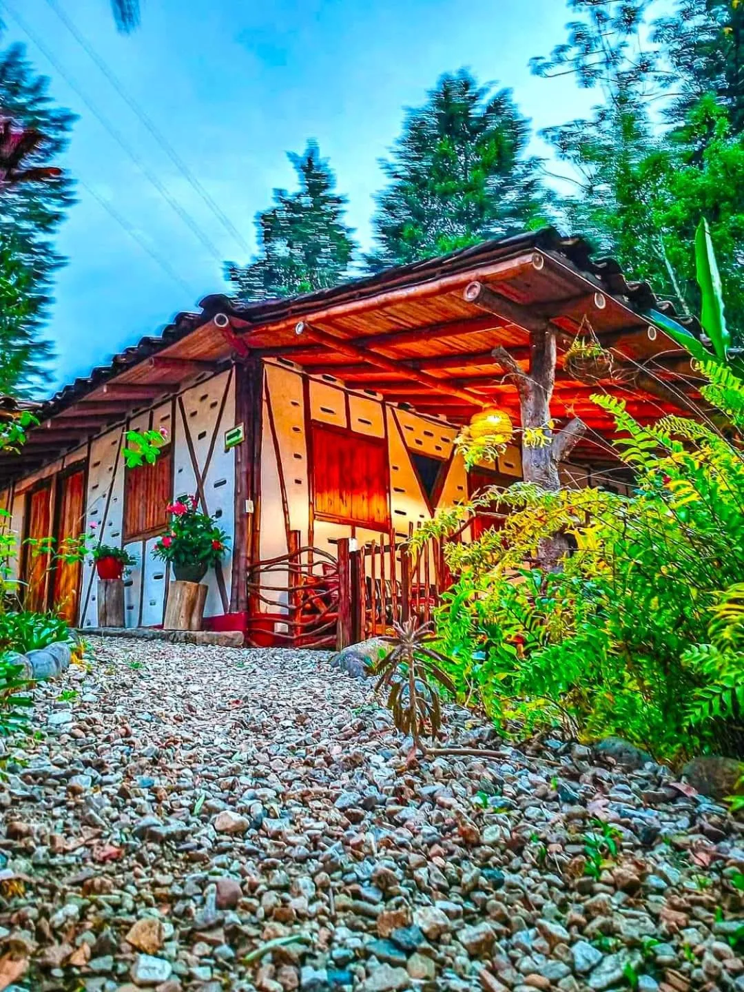Natural landscape in Hotel La Casa de Francois