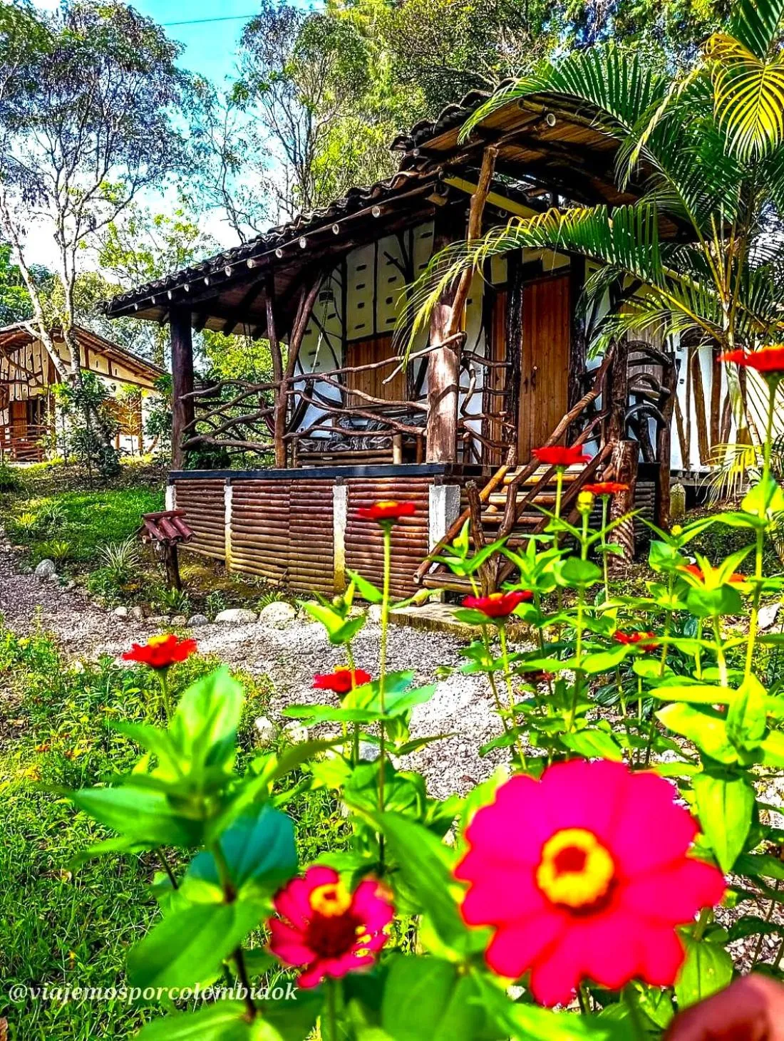 Garden in Hotel La Casa de Francois