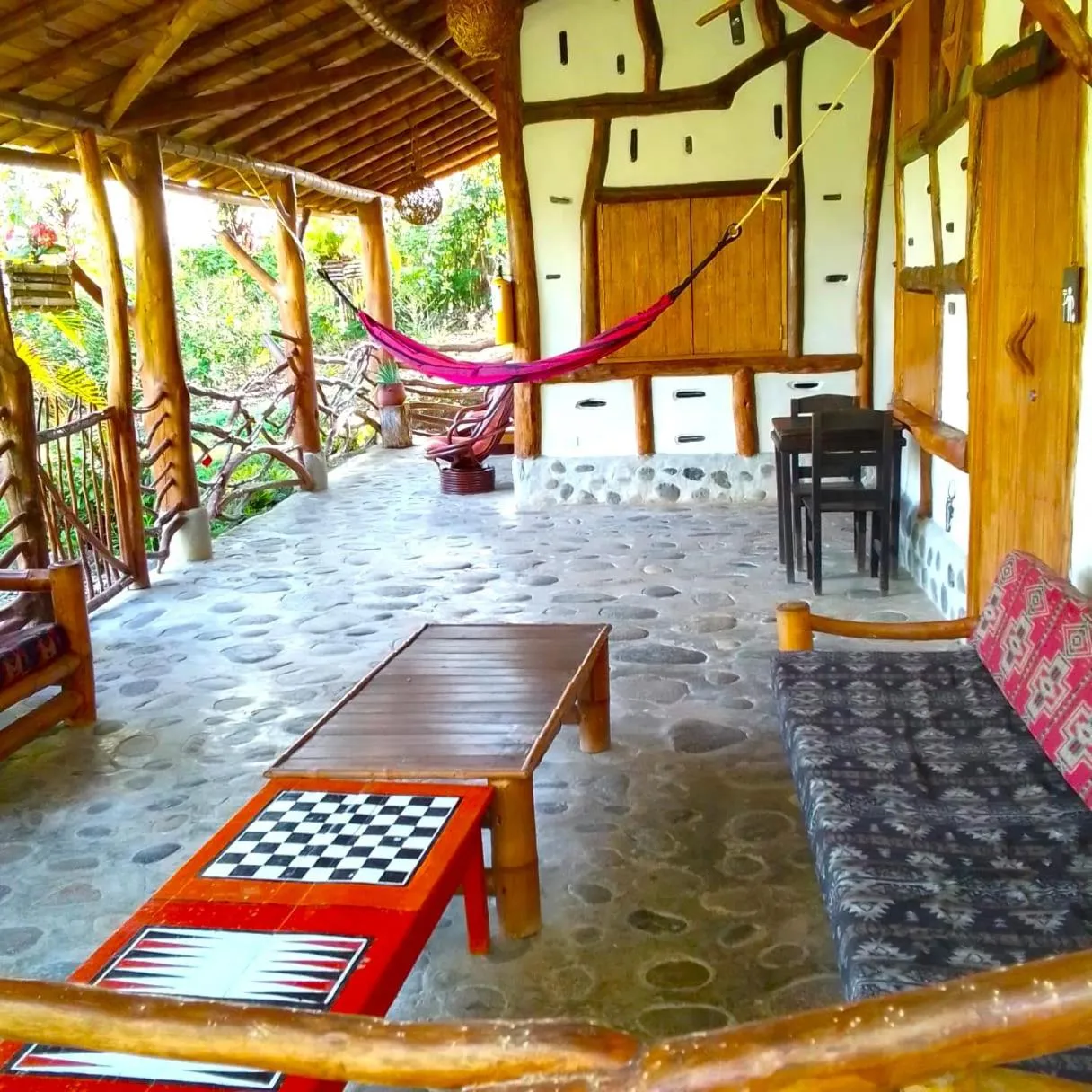 Seating area in Hotel La Casa de Francois
