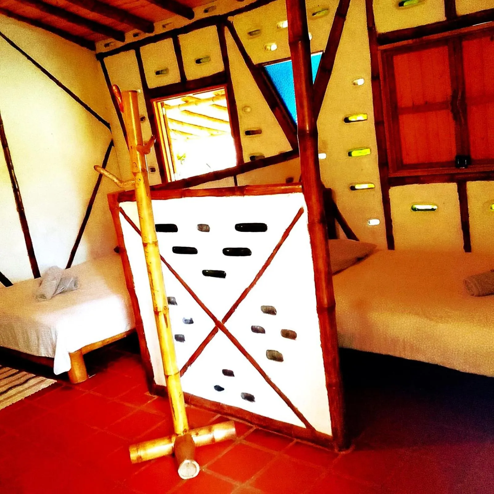 Bed in Hotel La Casa de Francois