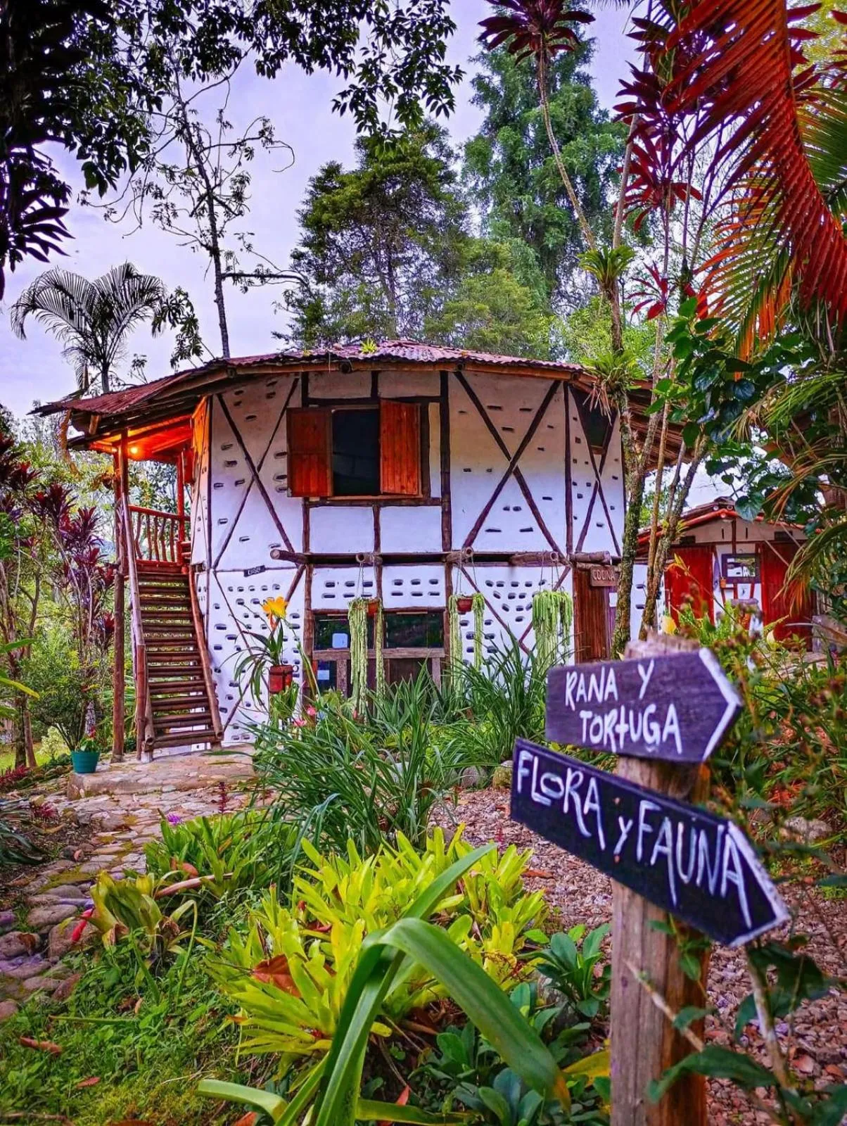 Garden in Hotel La Casa de Francois