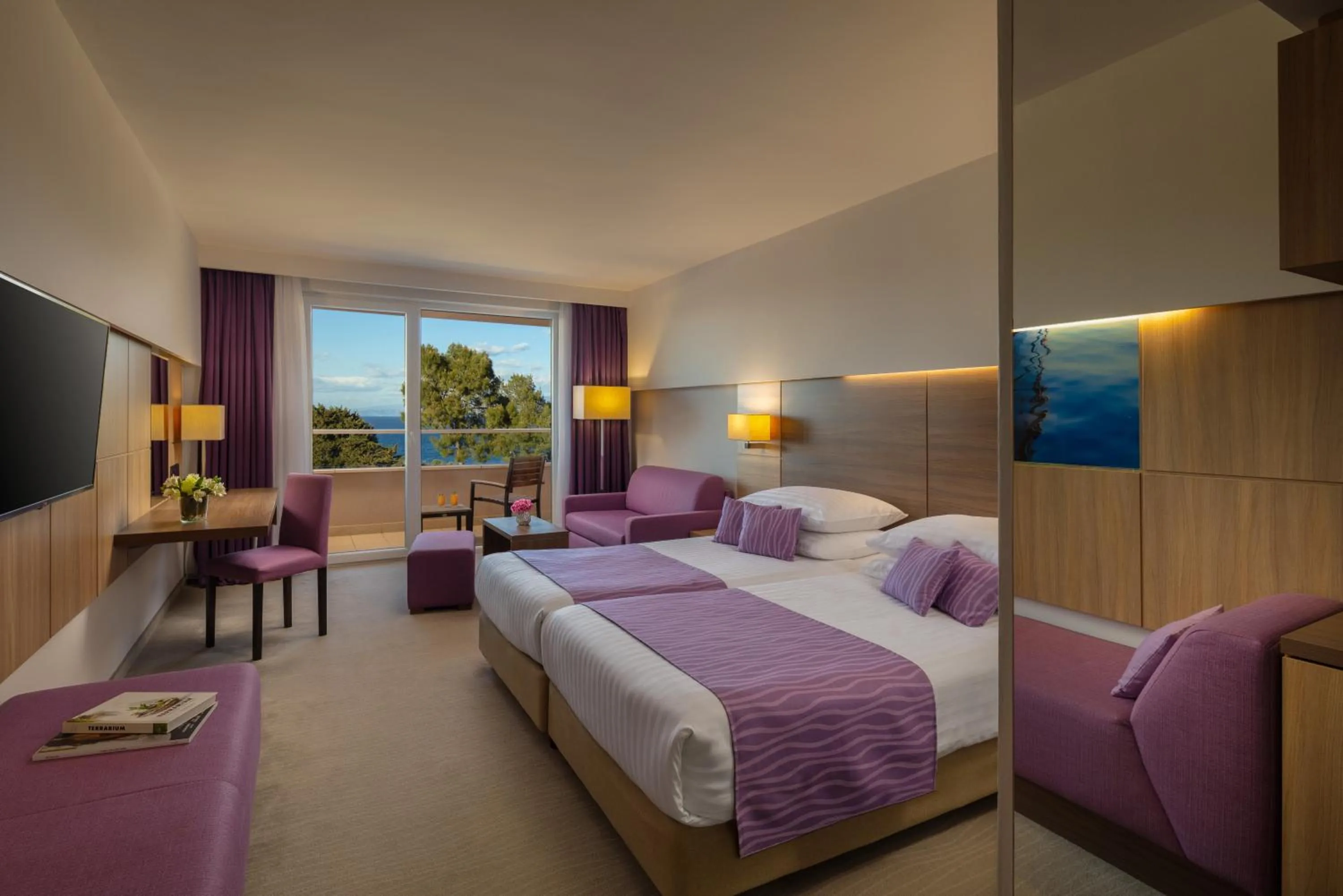 Bed in Vitality Hotel Punta