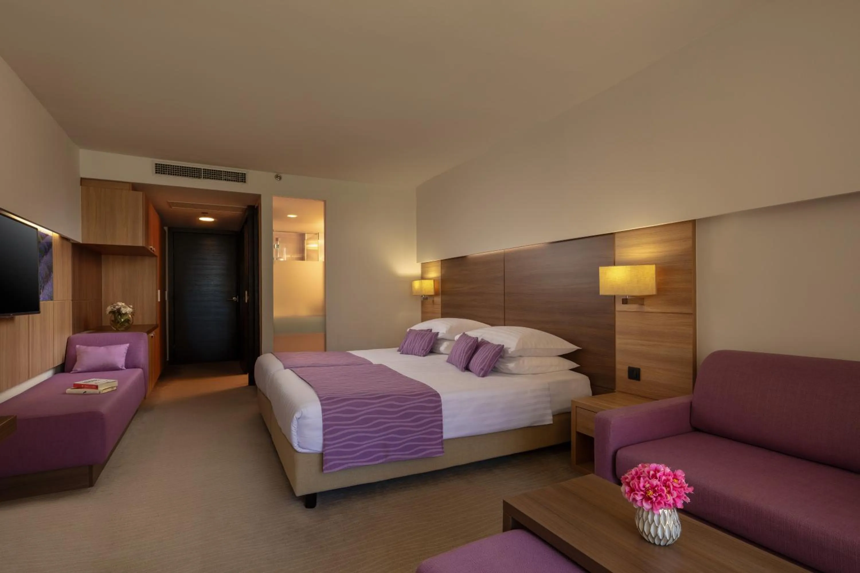 Bed in Vitality Hotel Punta