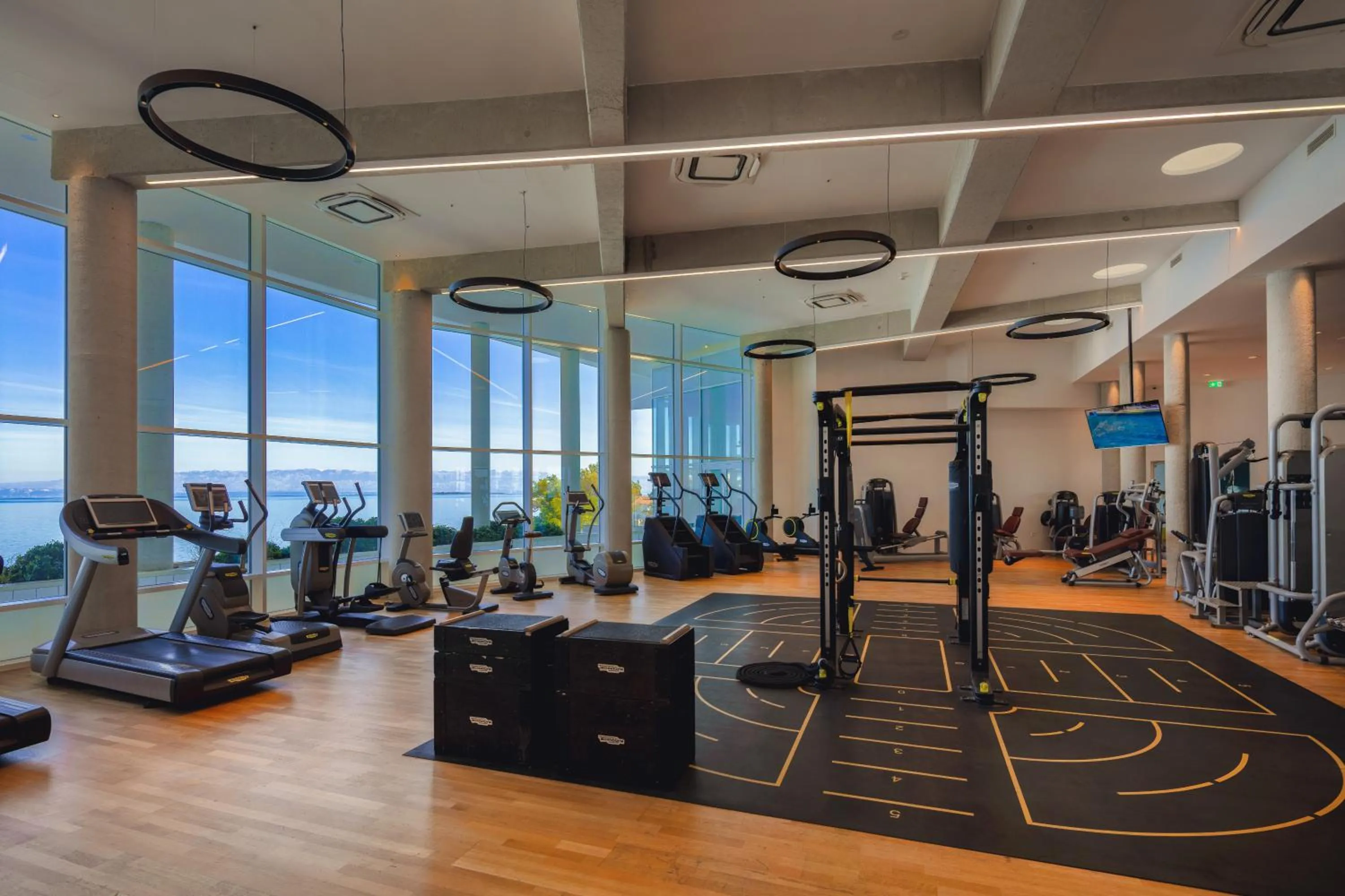 Fitness centre/facilities in Vitality Hotel Punta