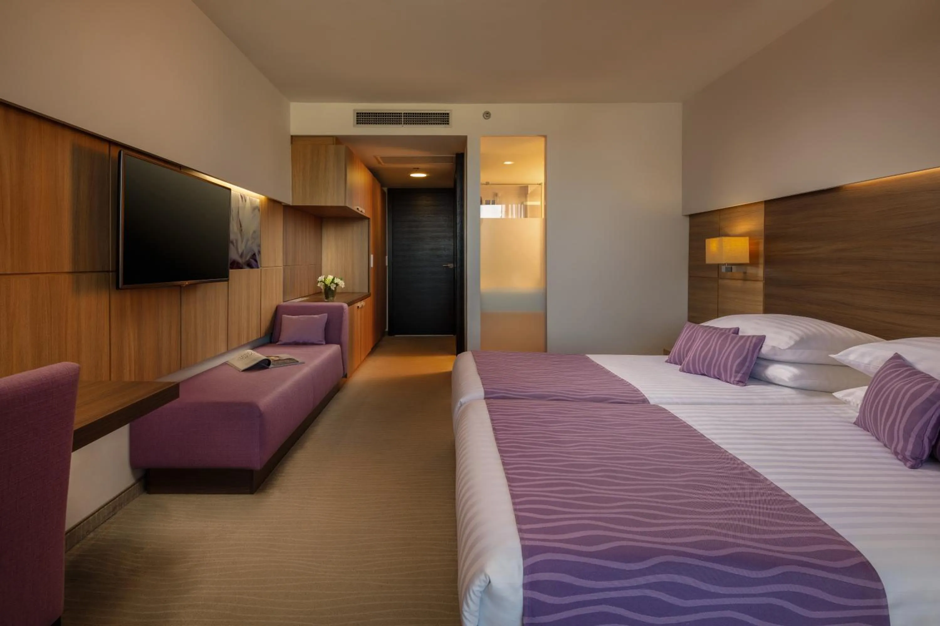 Bed in Vitality Hotel Punta