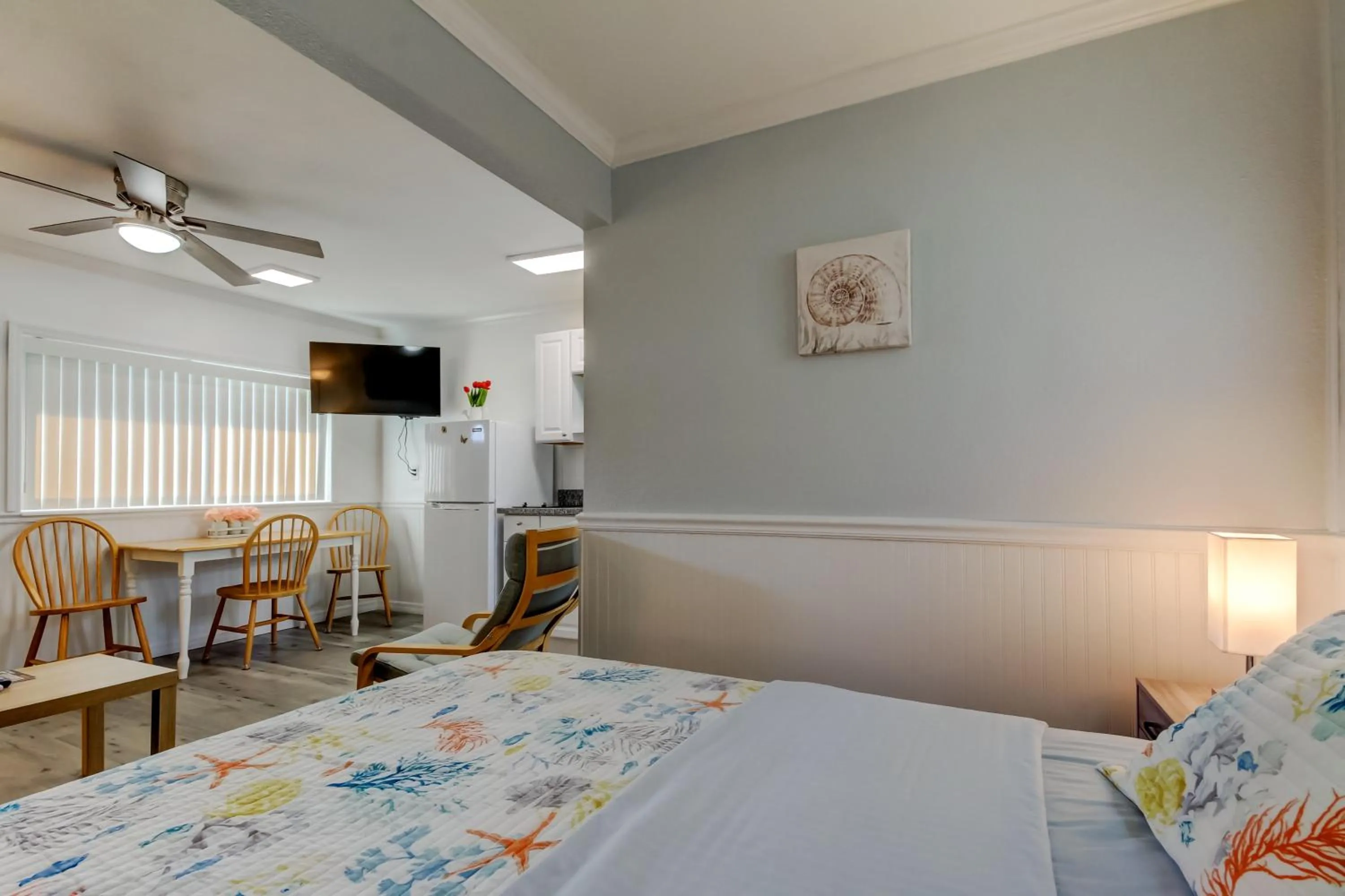 Bed in Carousel Suites -Redington Shores