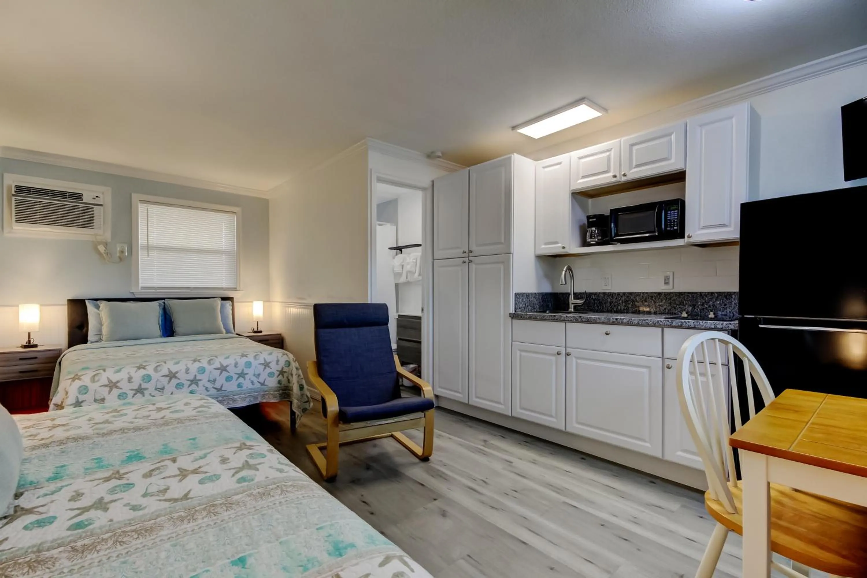 Bed in Carousel Suites -Redington Shores