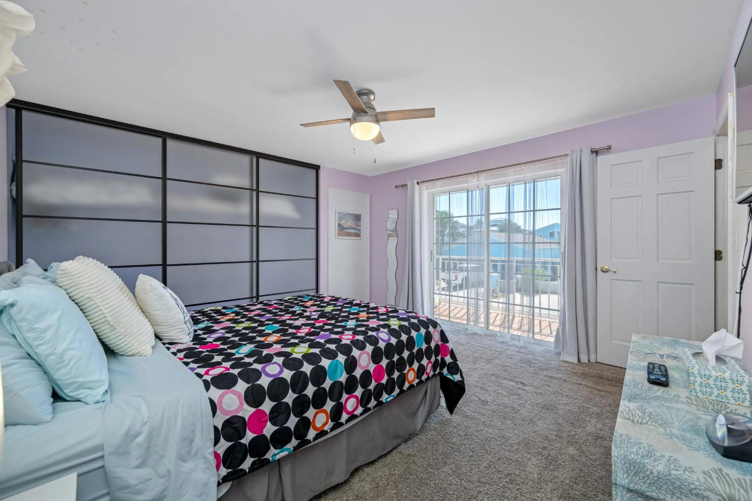 Bed in Carousel Suites -Redington Shores