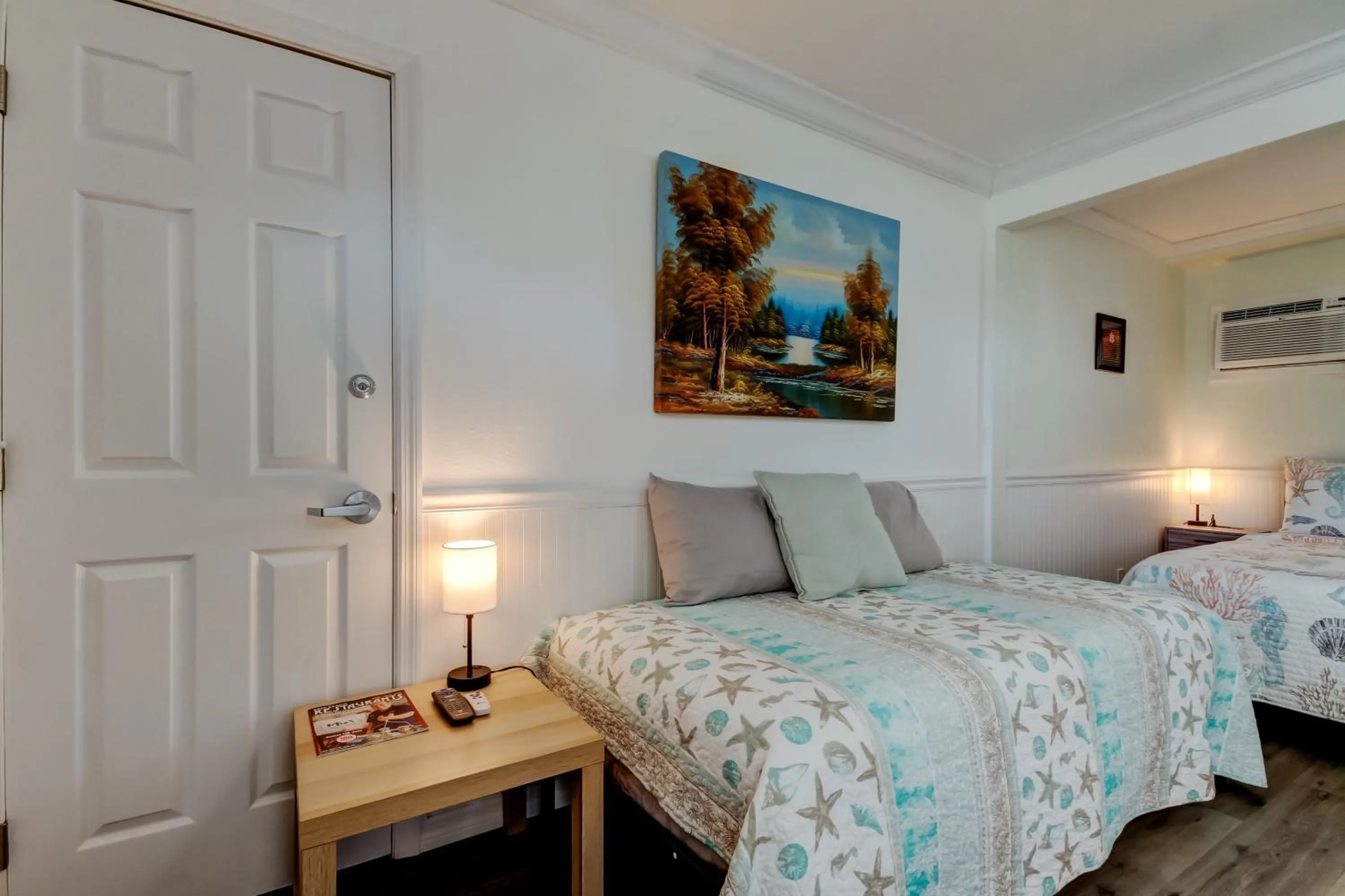 Bed in Carousel Suites -Redington Shores