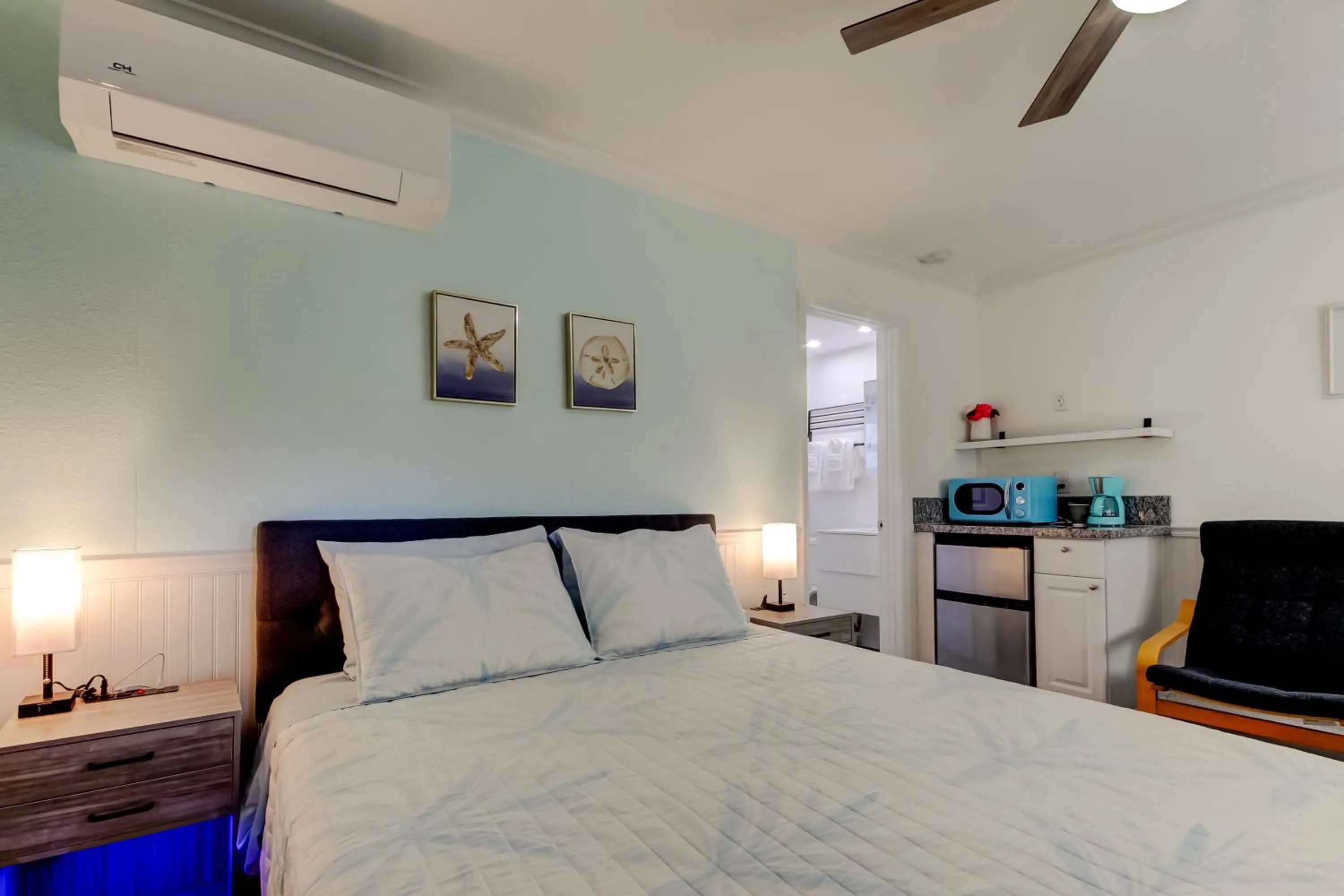 Bed in Carousel Suites -Redington Shores