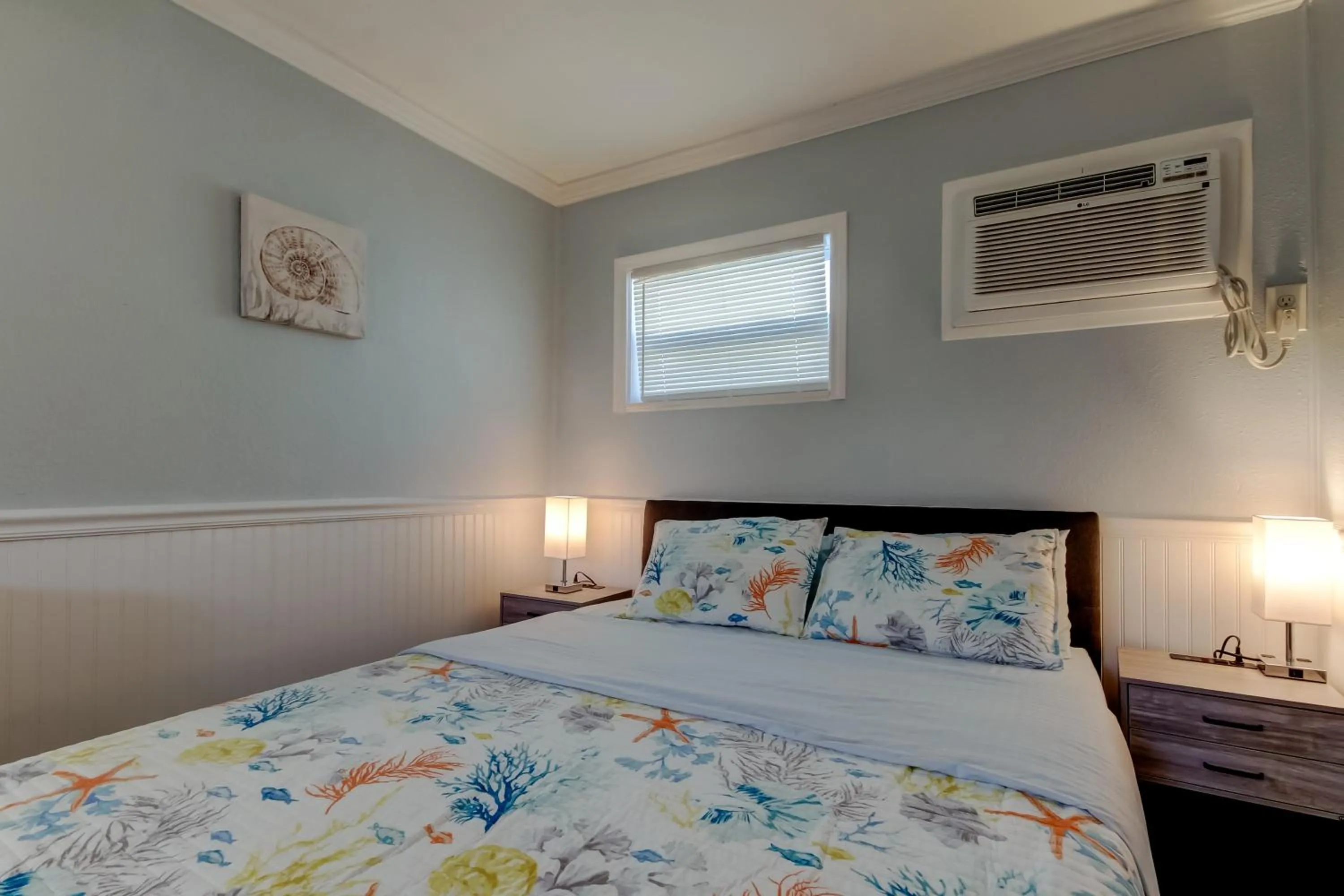 Bed in Carousel Suites -Redington Shores