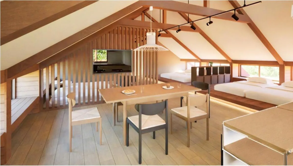 Bed in Kurasako Onsen Sakura