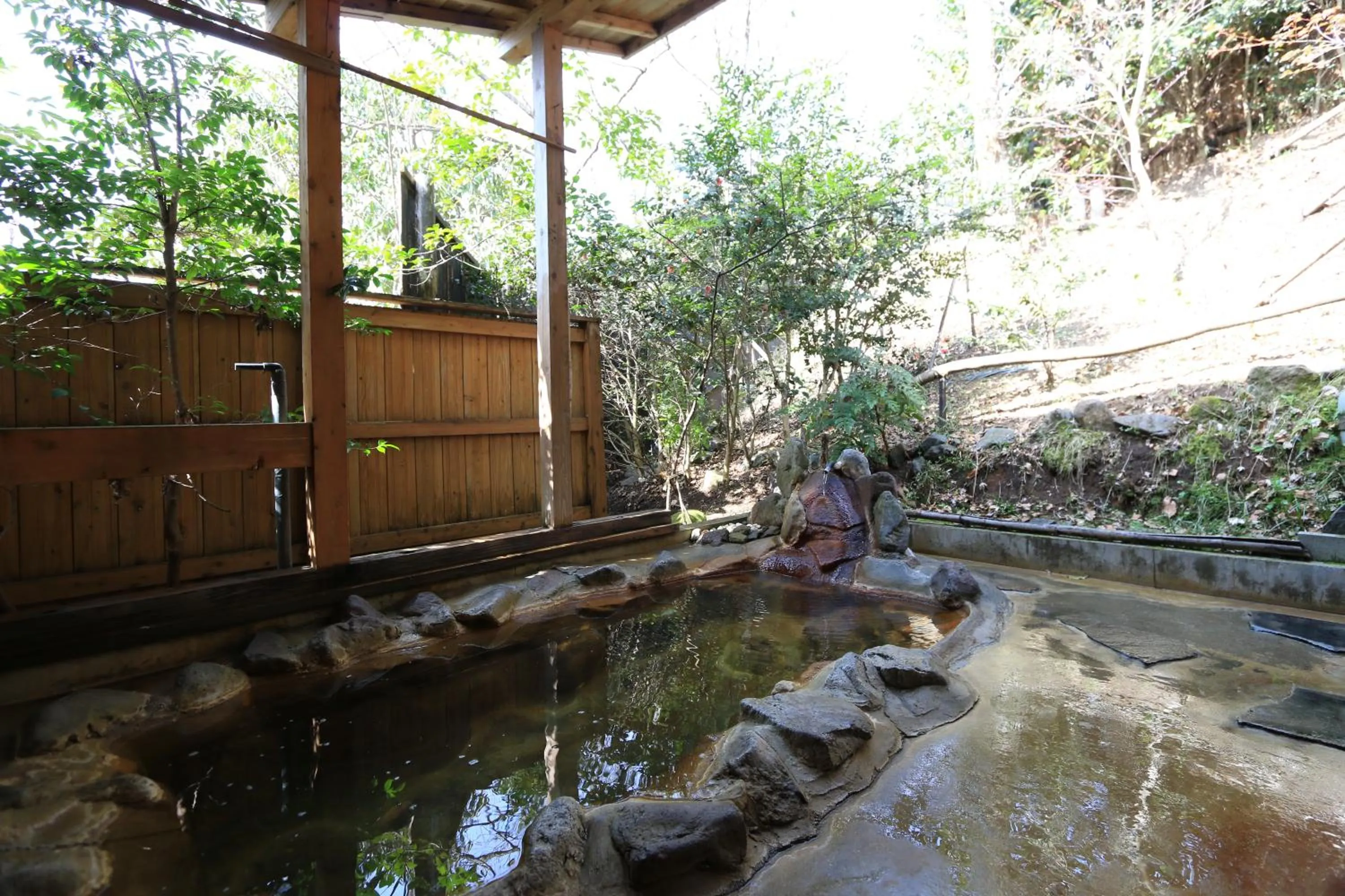 Hot Spring Bath in Kurasako Onsen Sakura