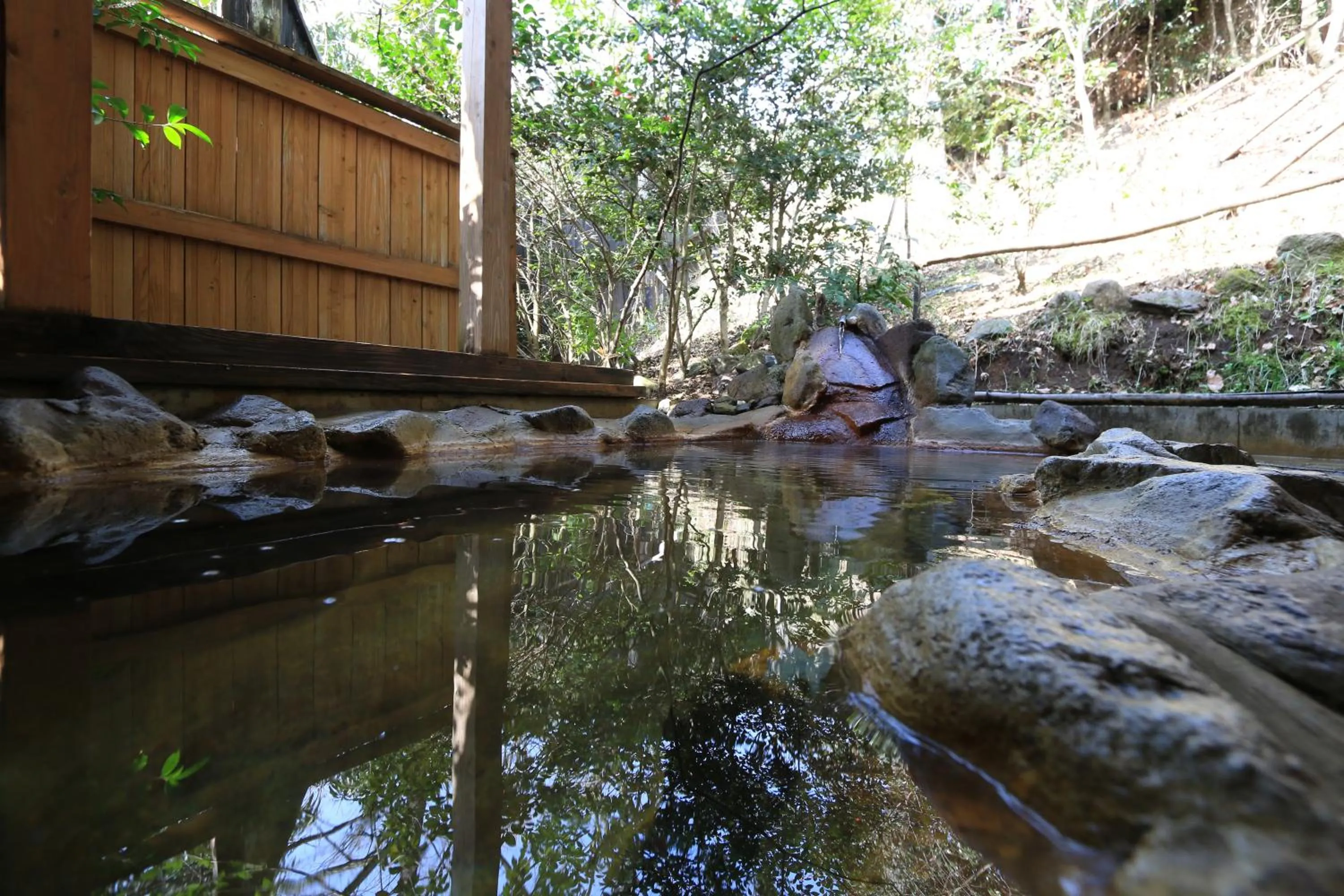 Hot Spring Bath in Kurasako Onsen Sakura