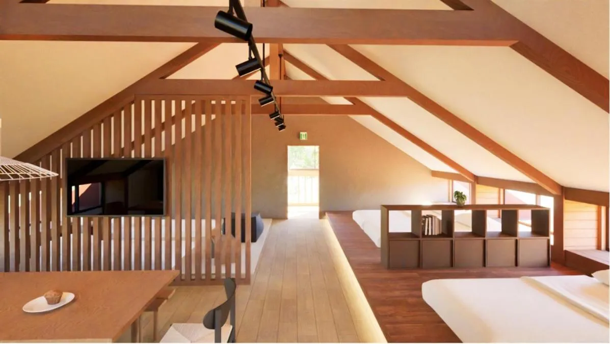 Bed in Kurasako Onsen Sakura