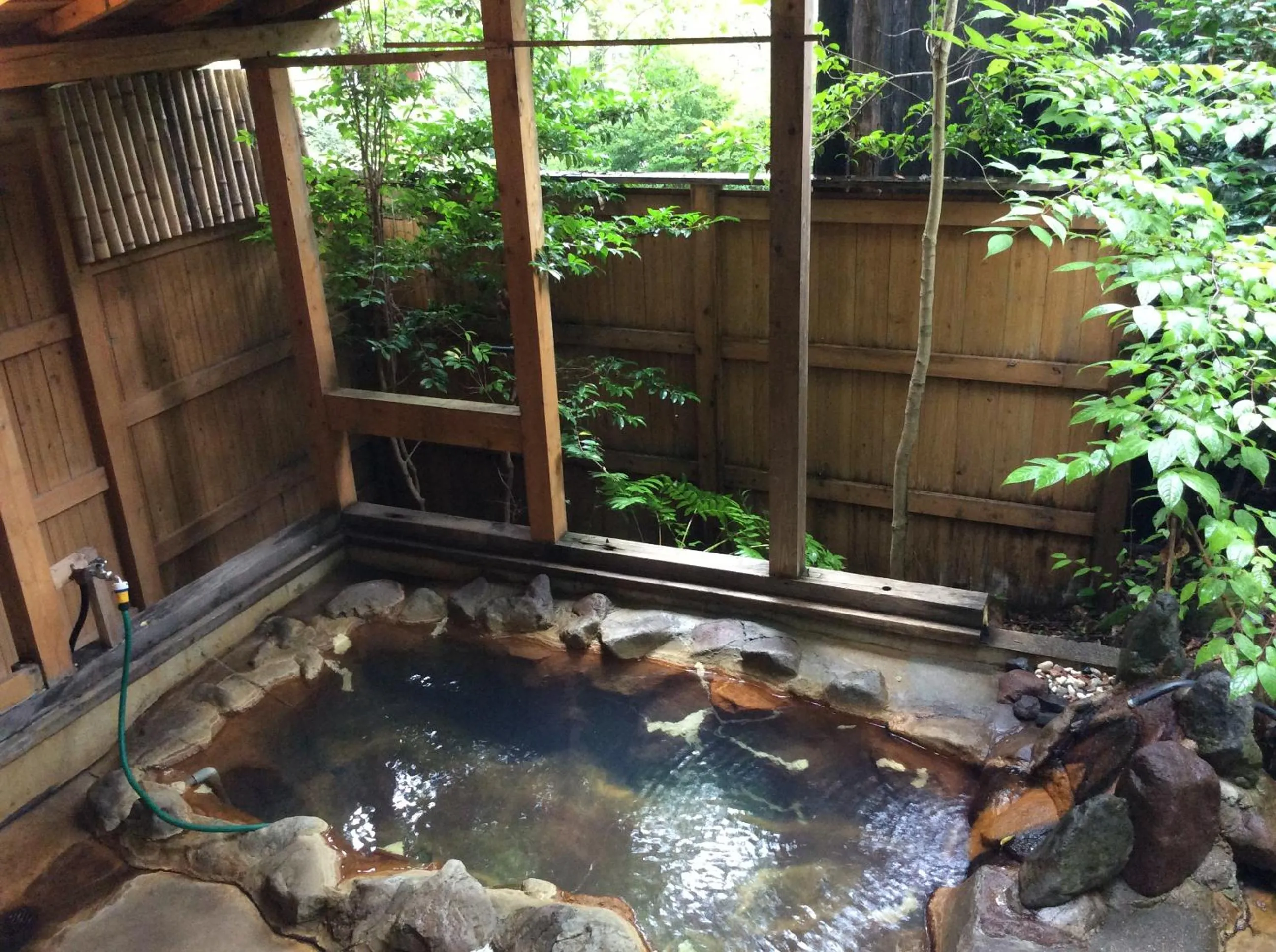 Open Air Bath in Kurasako Onsen Sakura