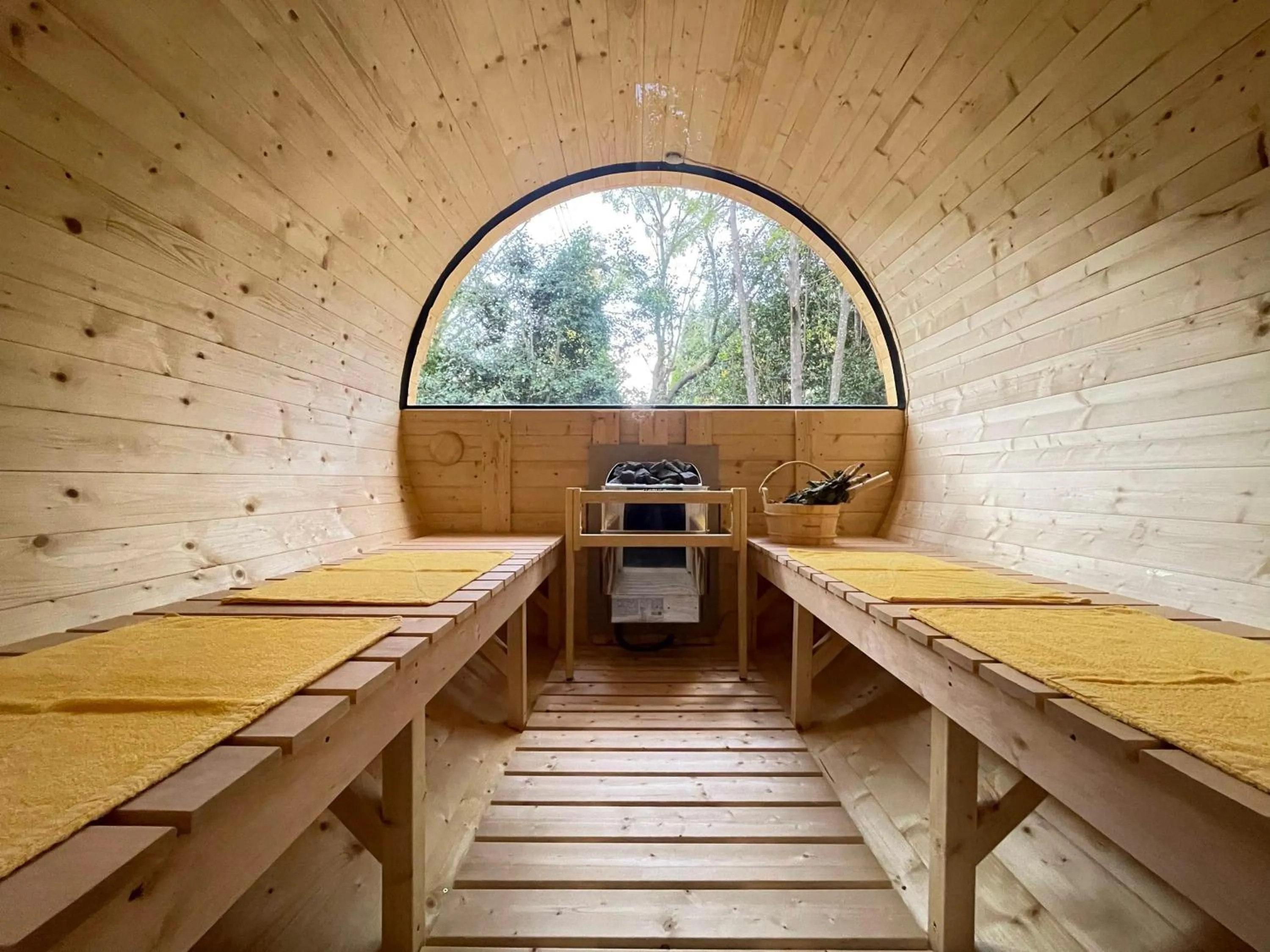 Sauna in Kurasako Onsen Sakura