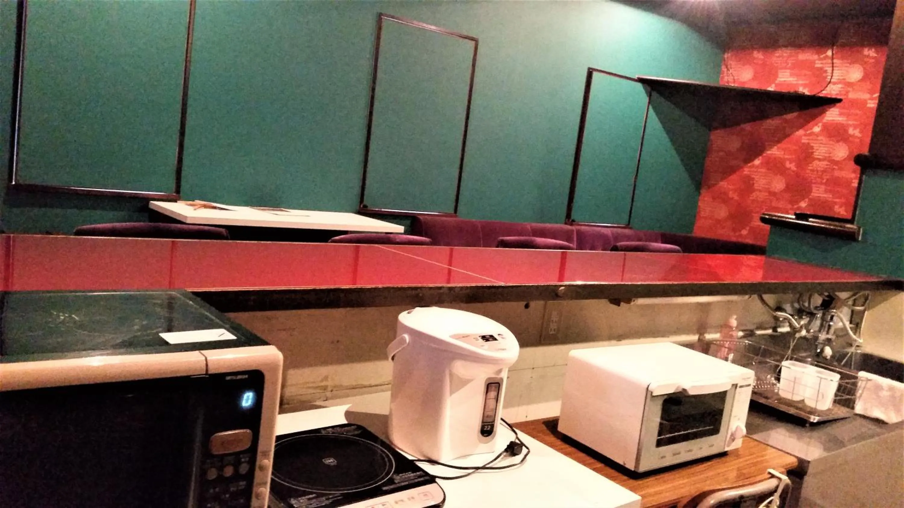 Communal kitchen in Naoshima Kowloon